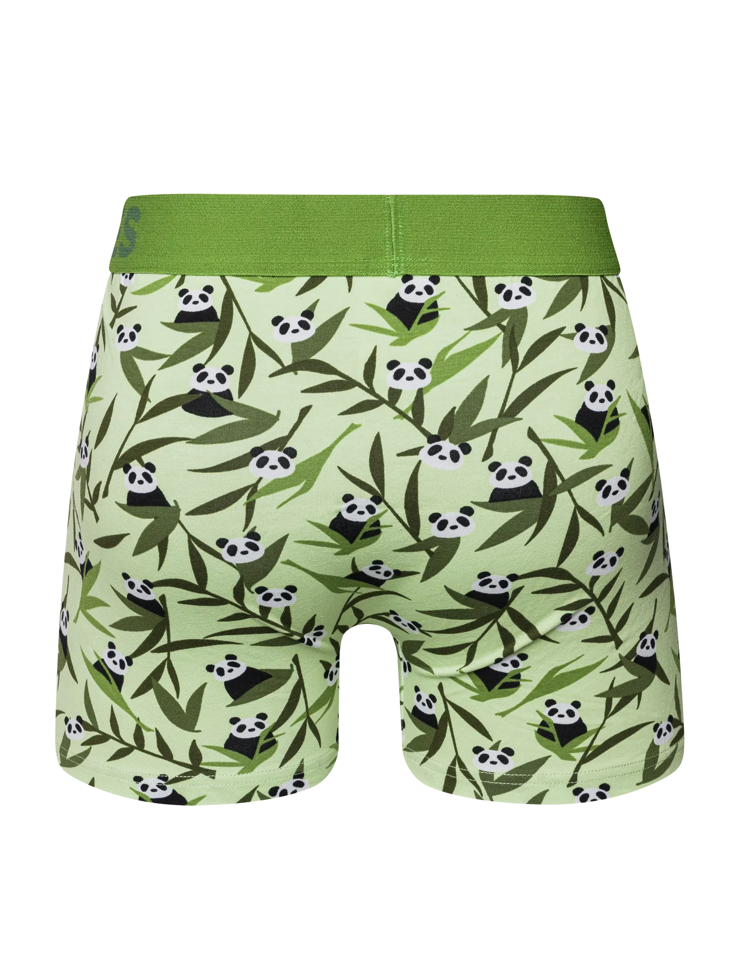 Lustige Boxershorts für Männer Pandas und Bambus - Image 2