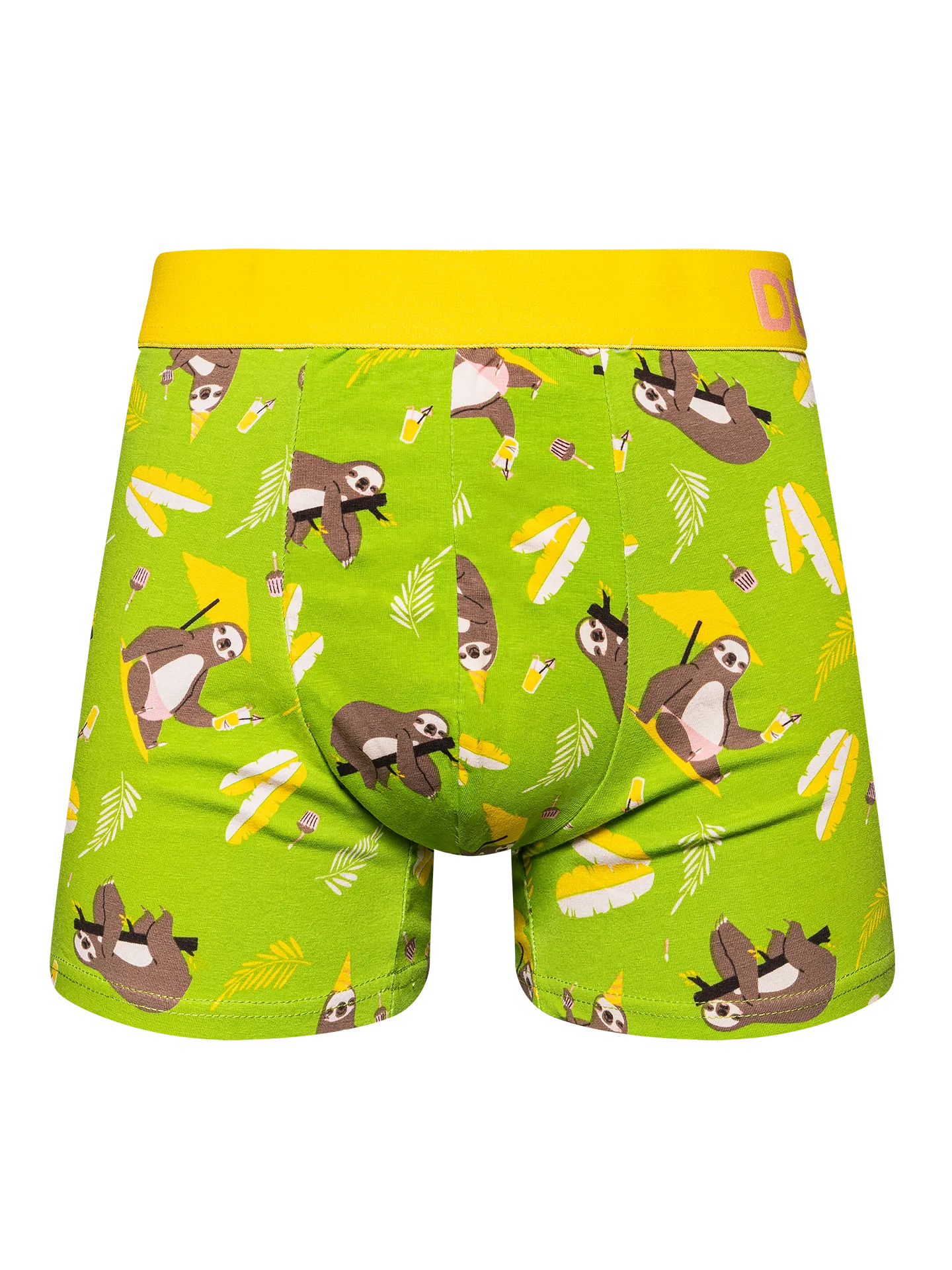 Lustige Boxershorts für Männer Party-Faultier