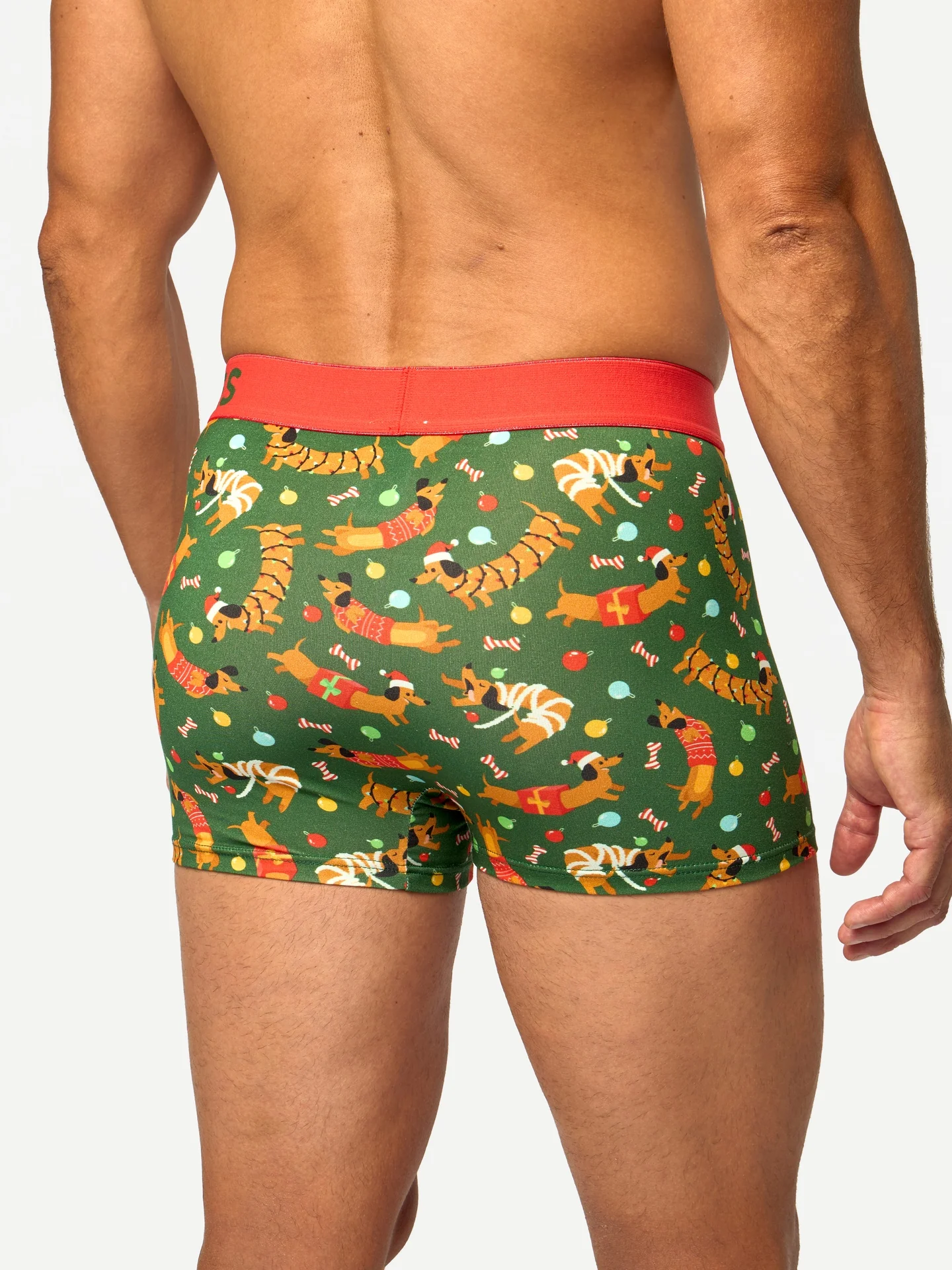 Gekürzte Boxershorts für Männer Dackel & Geschenke - Image 3