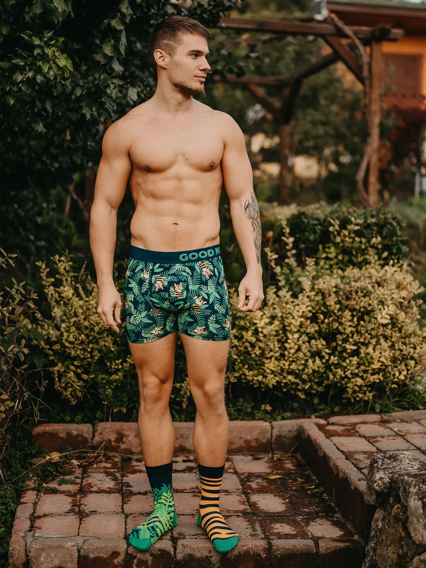 Lustige Boxershorts für Männer Tiger - Image 5