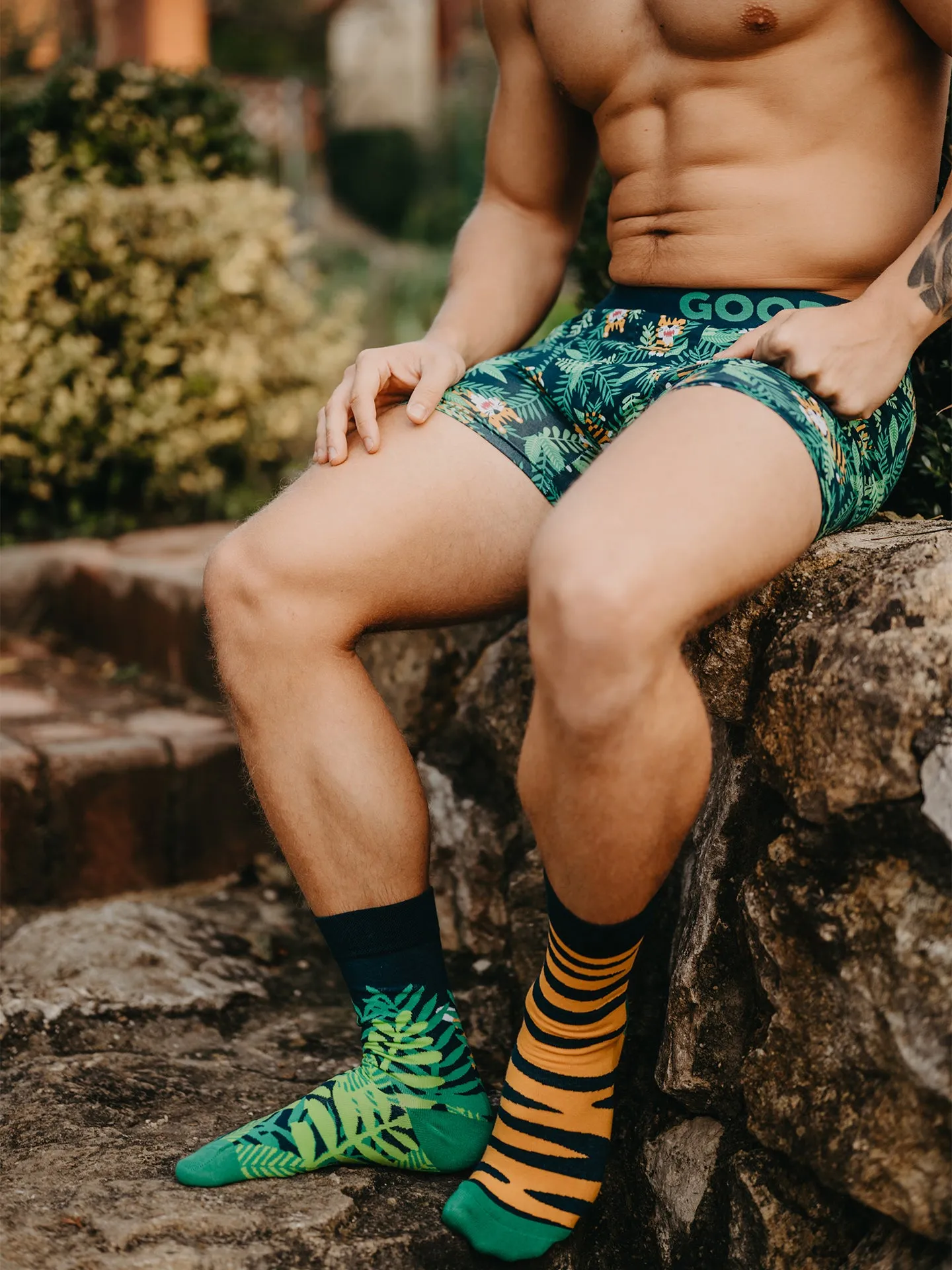 Lustige Boxershorts für Männer Tiger - Image 7