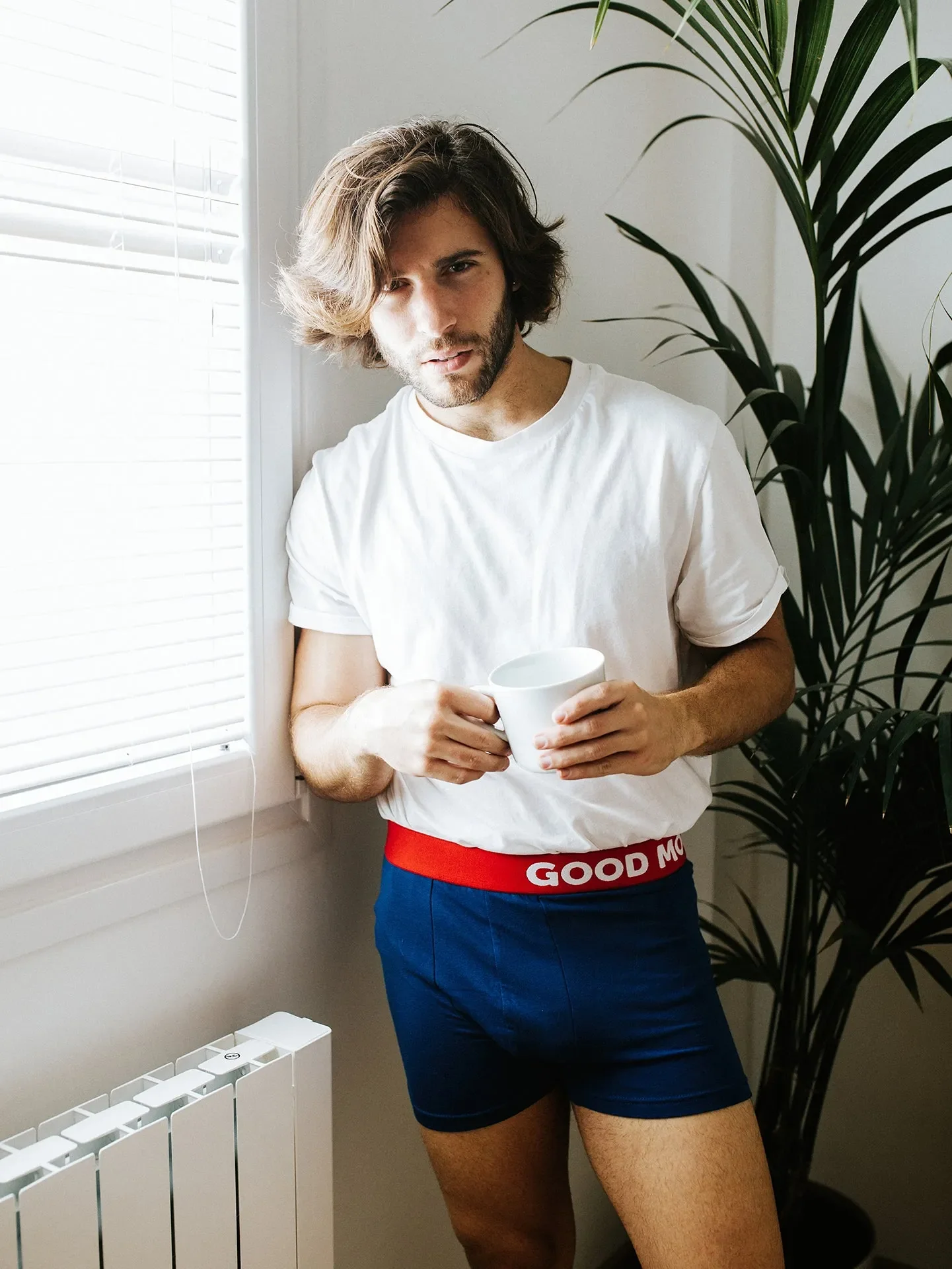 Herren Boxershorts Marineblau - Image 7