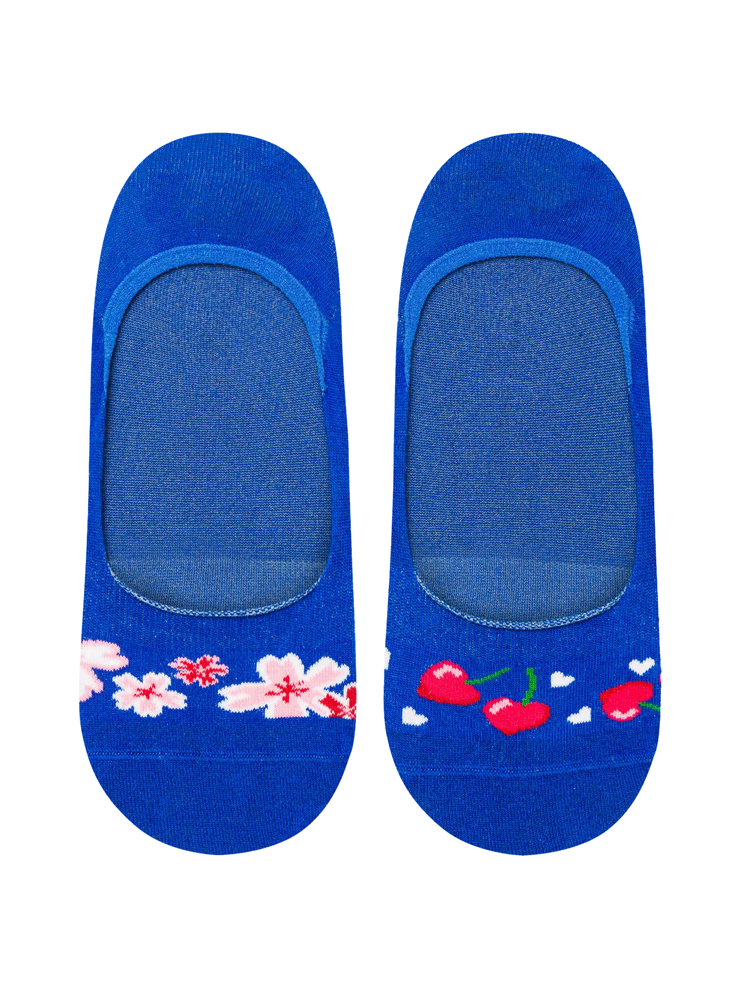 Lustige No-Show-Socken Kirschenliebe