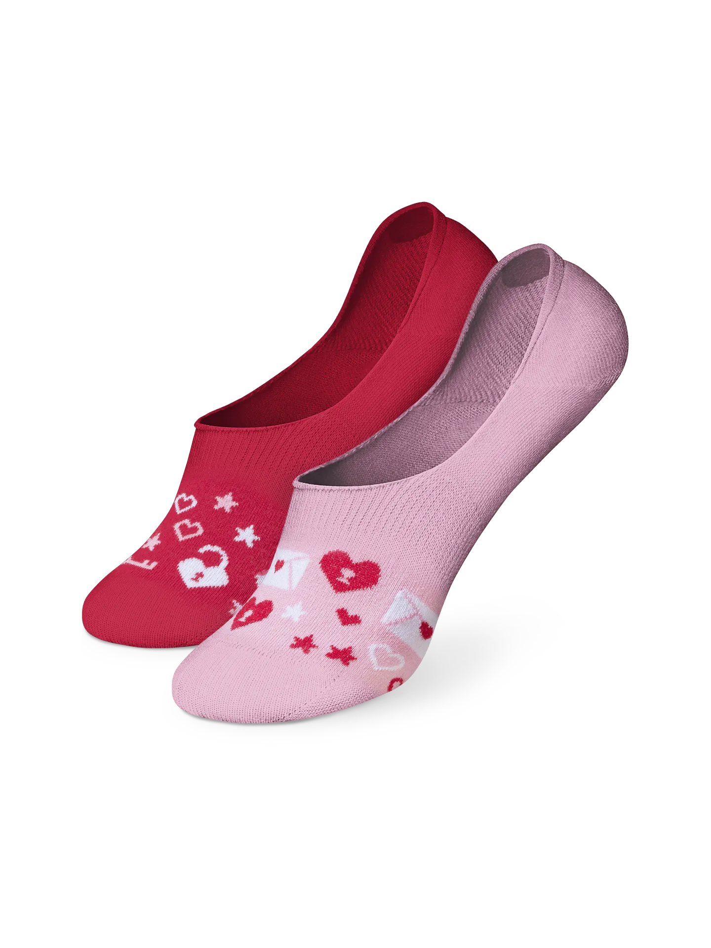 Lustige No-Show-Socken Liebesbriefe