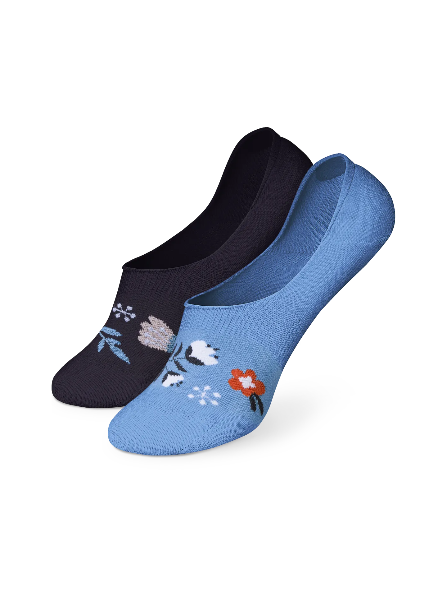 Lustige No-Show-Socken Wiesenstimmung