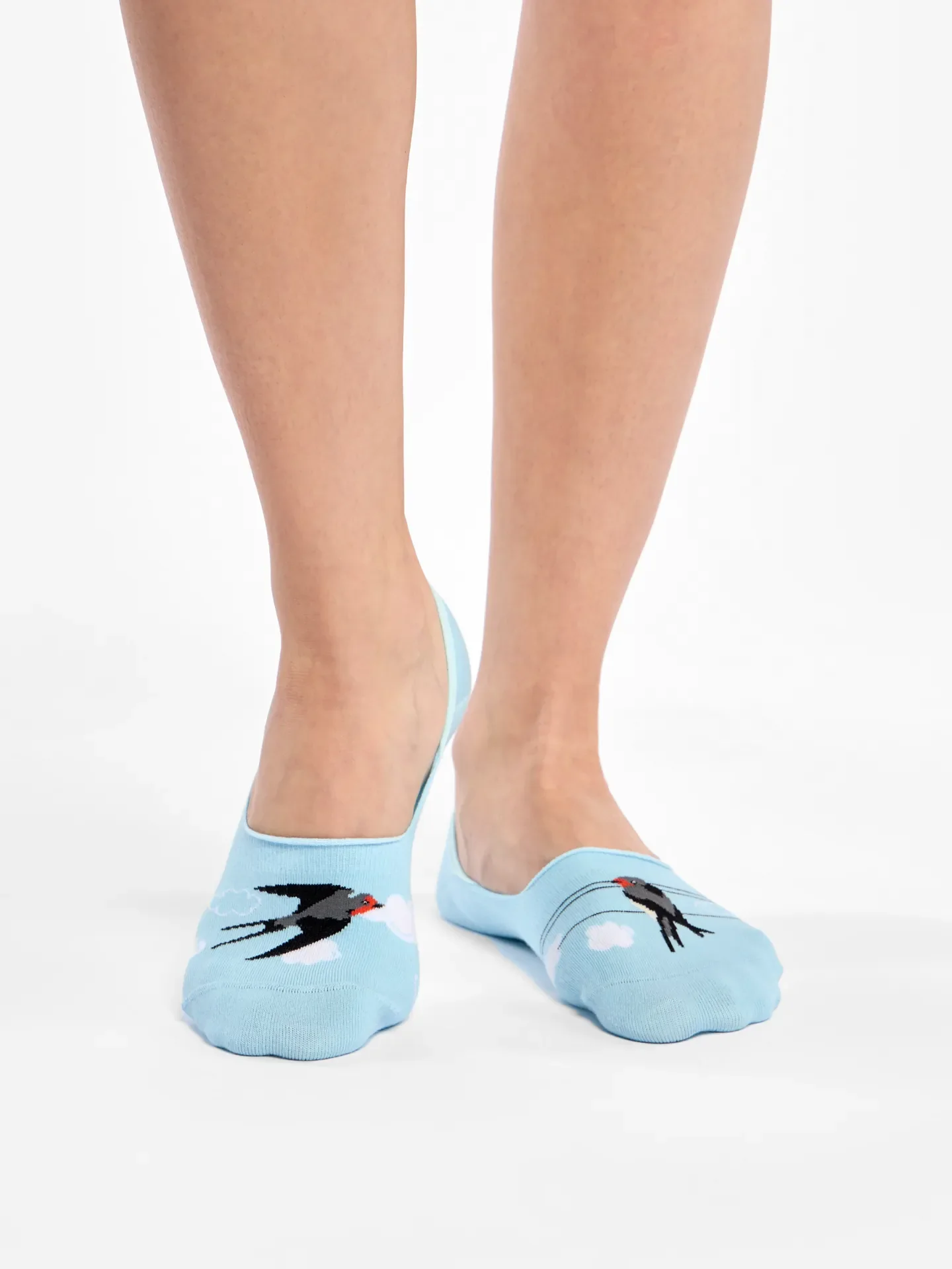 Lustige No-Show-Socken Schwalben - Image 2
