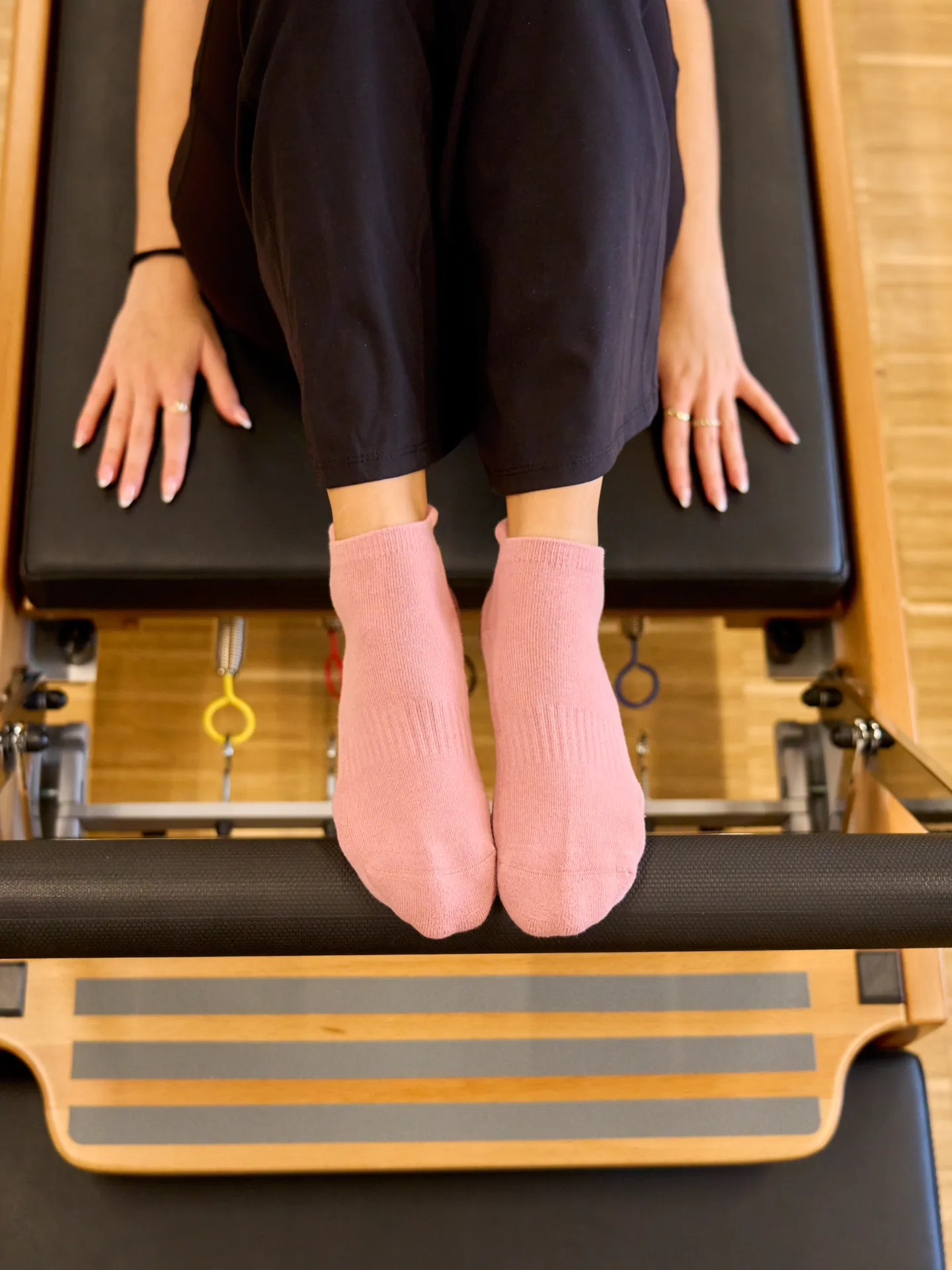 Alte Rose Pilates- & Yoga-Socken - Image 5