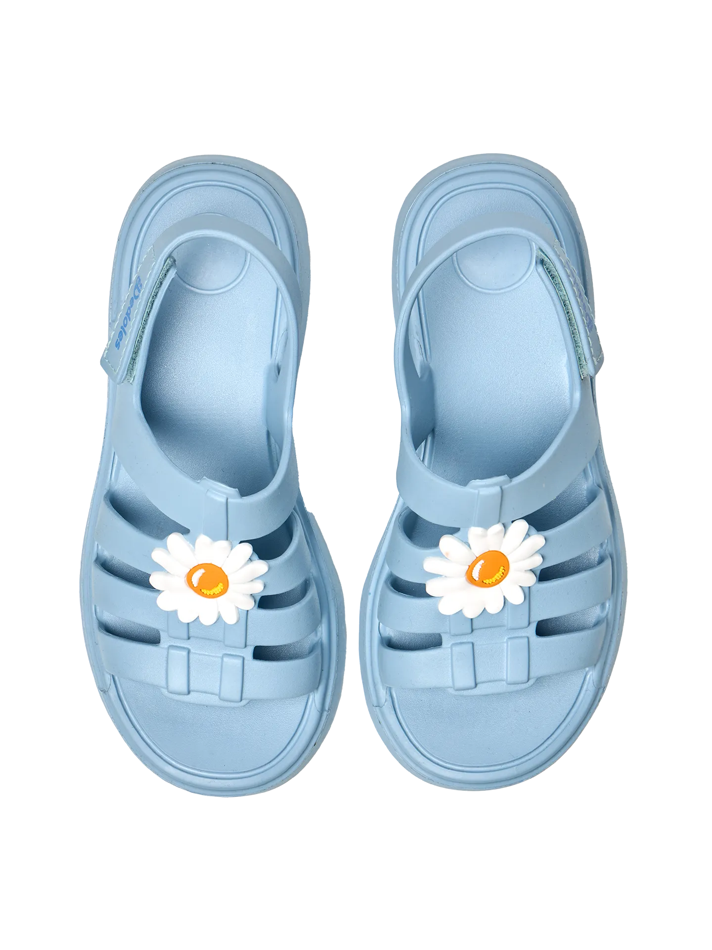 Puderblaue Eva Fisherman Sandalen für Damen - Image 2