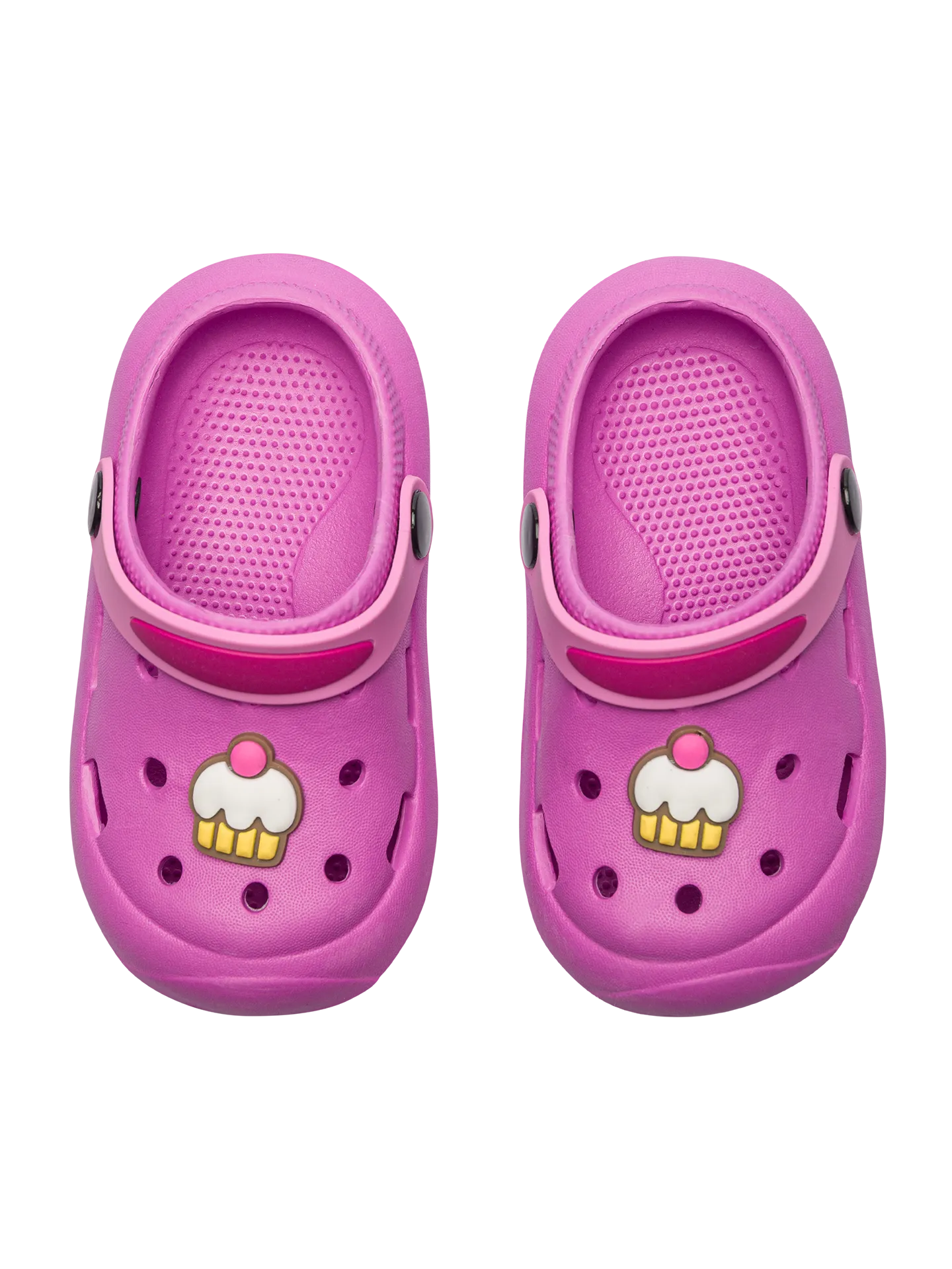 Violette Clog-Sandalen für Kinder
