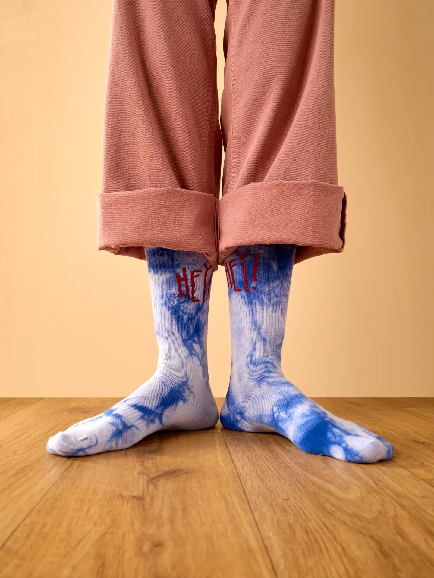 Gerippte Socken Hey, Hi! - Image 3