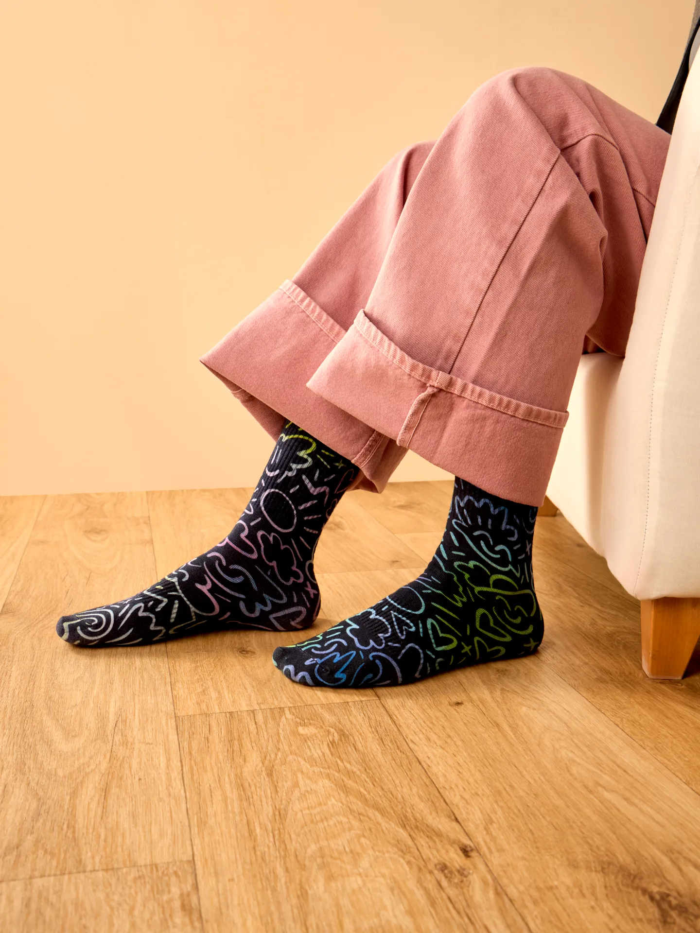 Gerippte Socken Städtische Kritzeleien - Image 2