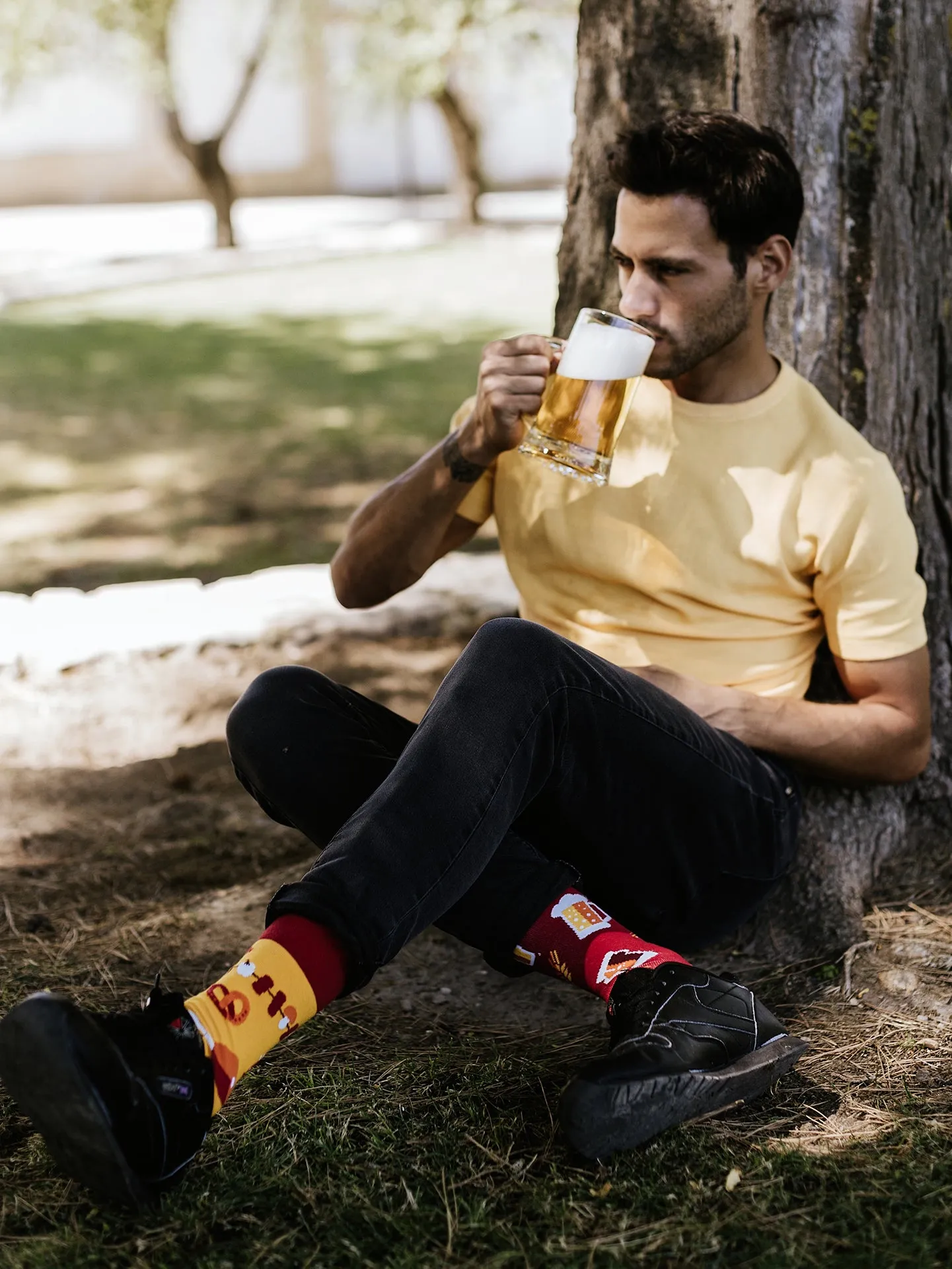 Lustige Socken Bier und Barbecue - Image 2