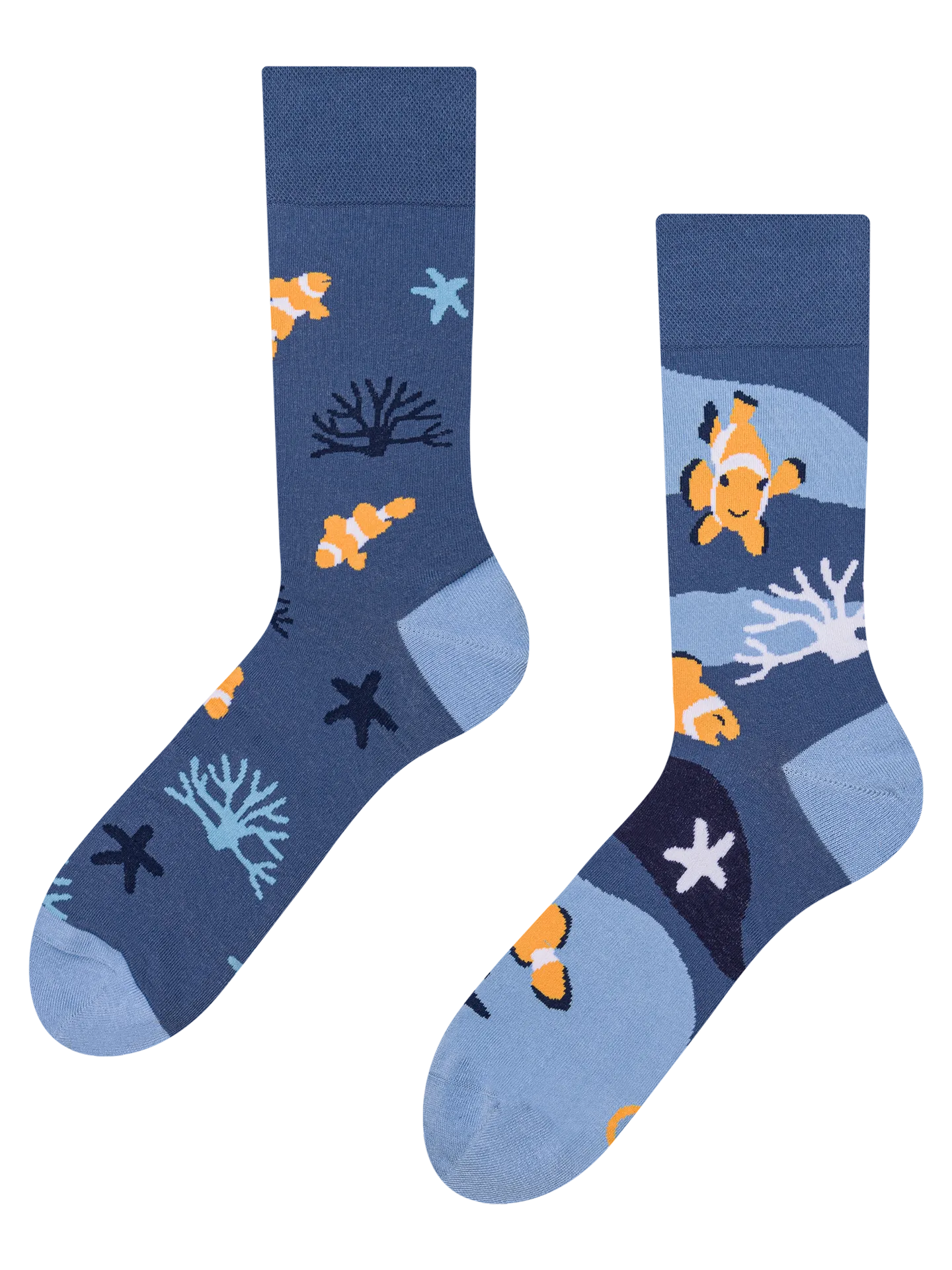 Lustige Socken Clown-Fisch