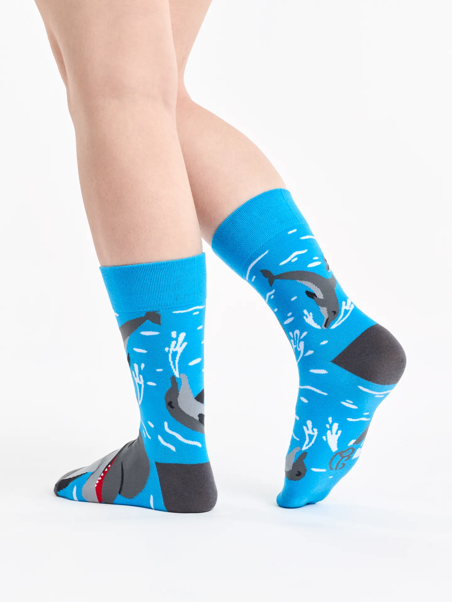 Lustige Socken Delfine - Image 3