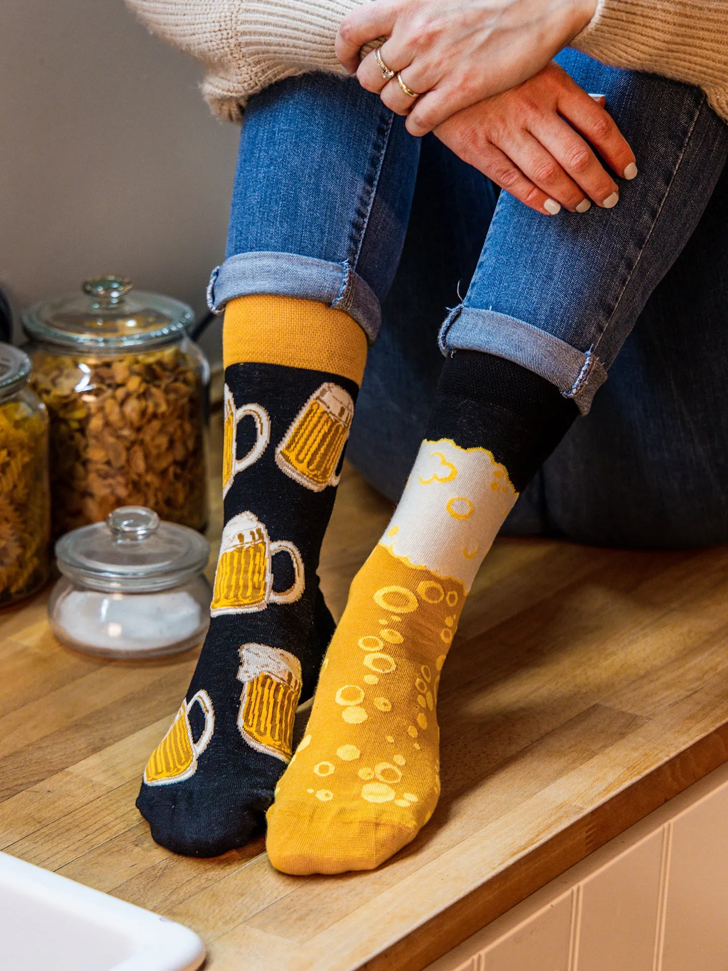 Lustige Socken Bier vom Fass - Image 3