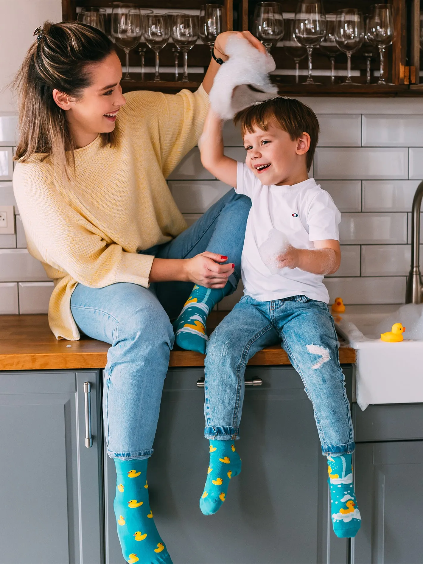 Lustige Socken Enten - Image 4