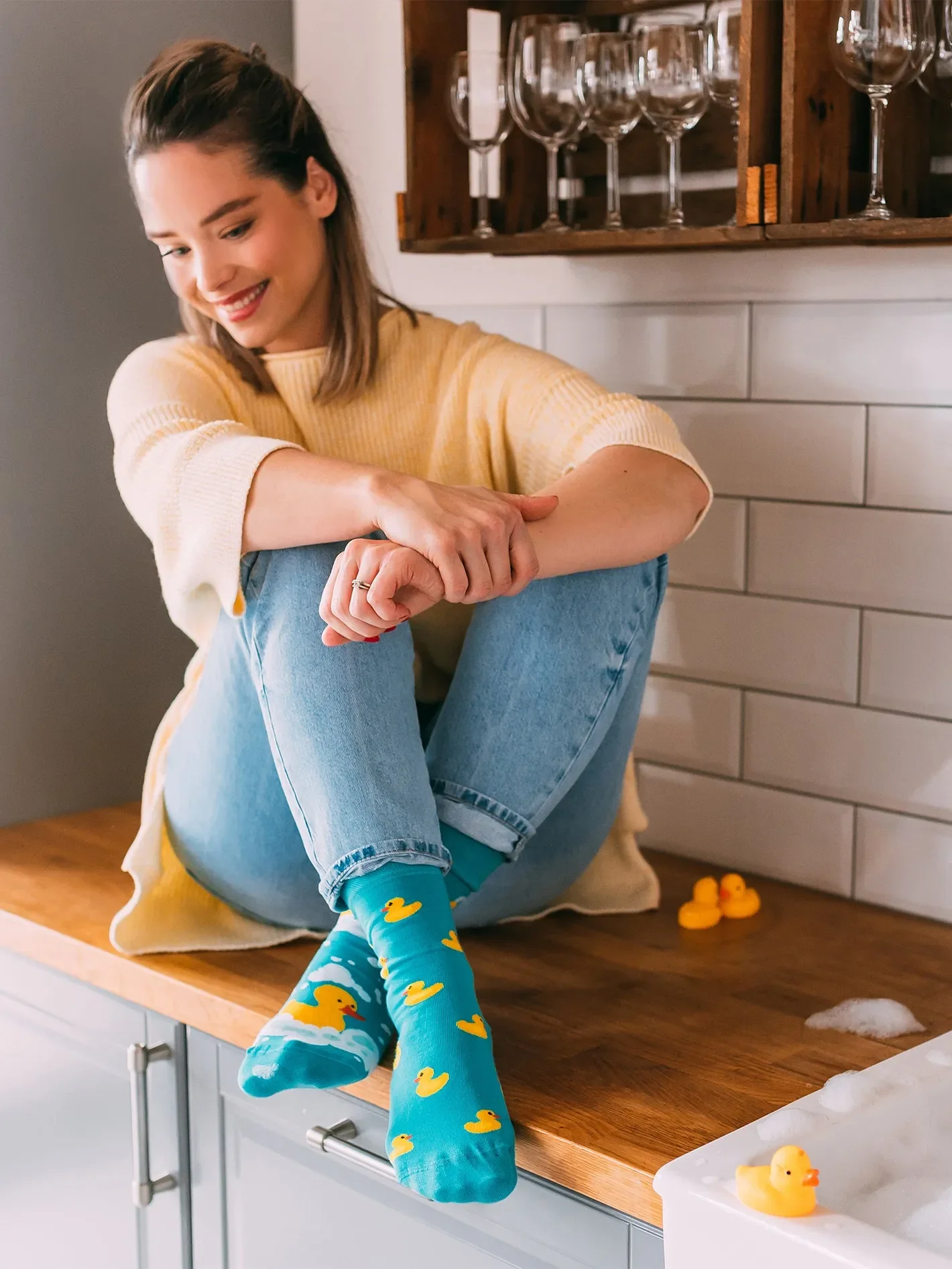 Lustige Socken Enten - Image 6