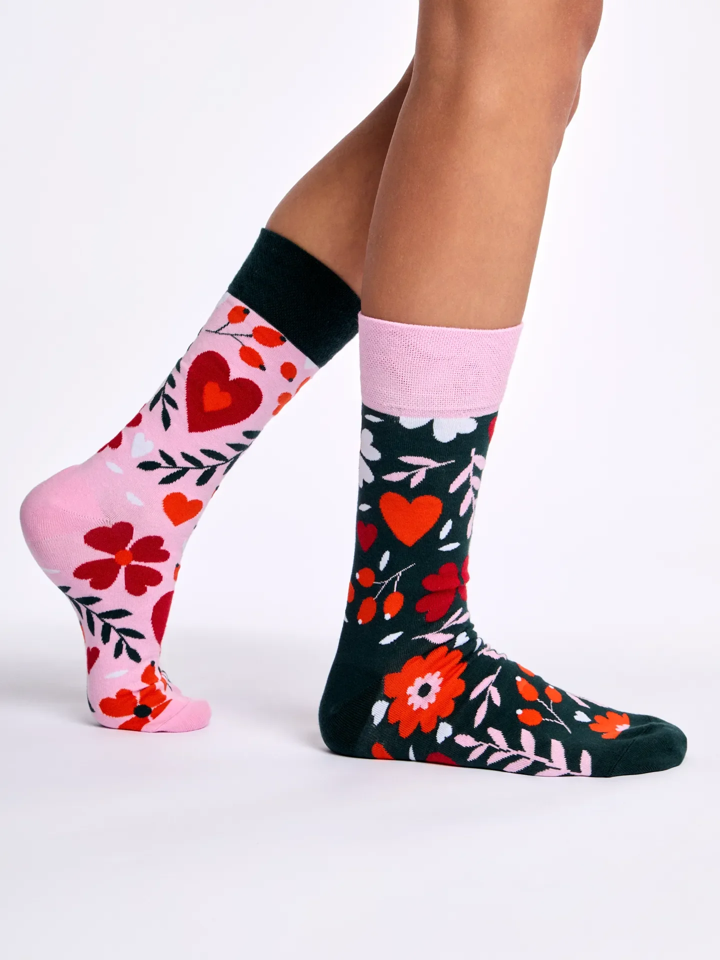 Lustige Socken Blumenliebe - Image 2