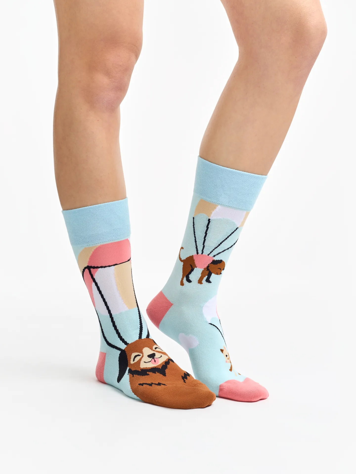 Lustige Socken Fliegende Katzen und Hunde - Image 2