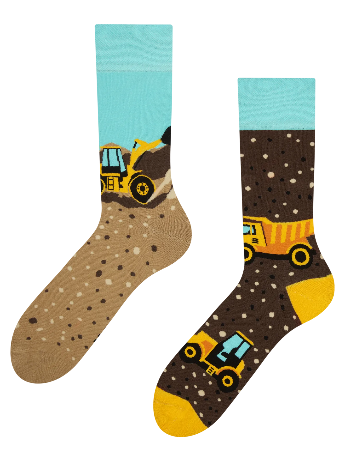 Lustige Socken Schwere Maschinen