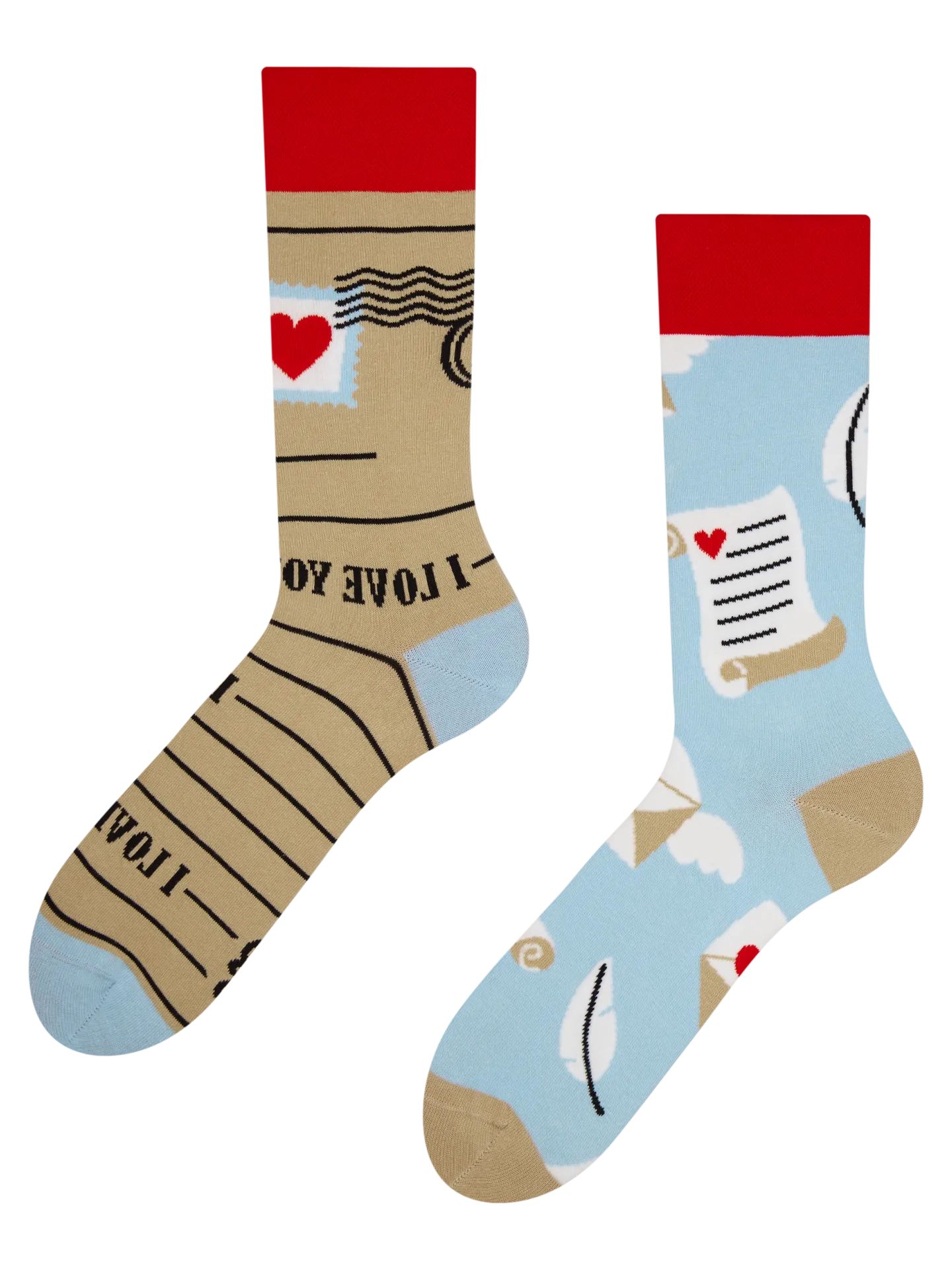 Lustige Socken Liebespost