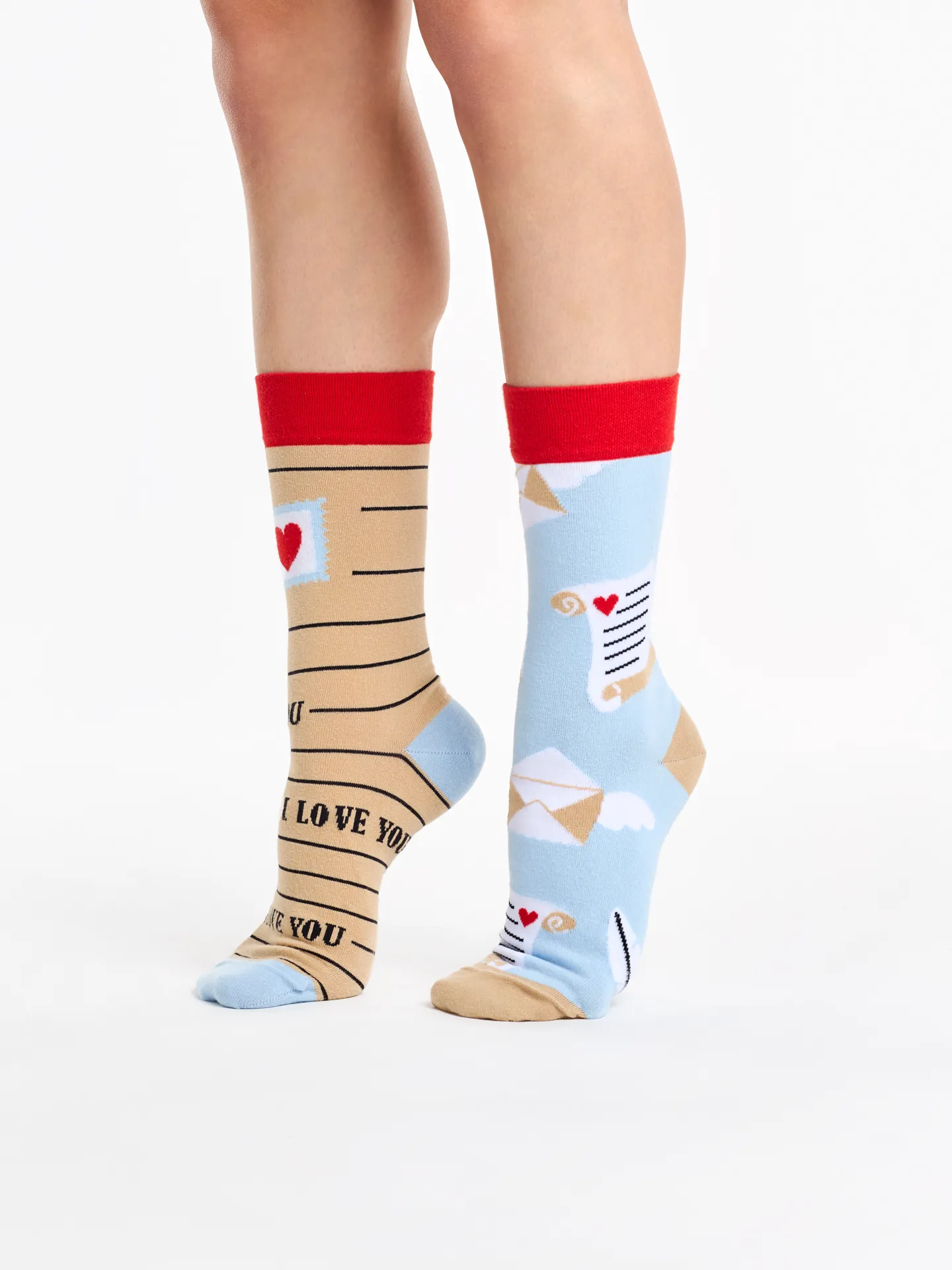 Lustige Socken Liebespost - Image 2
