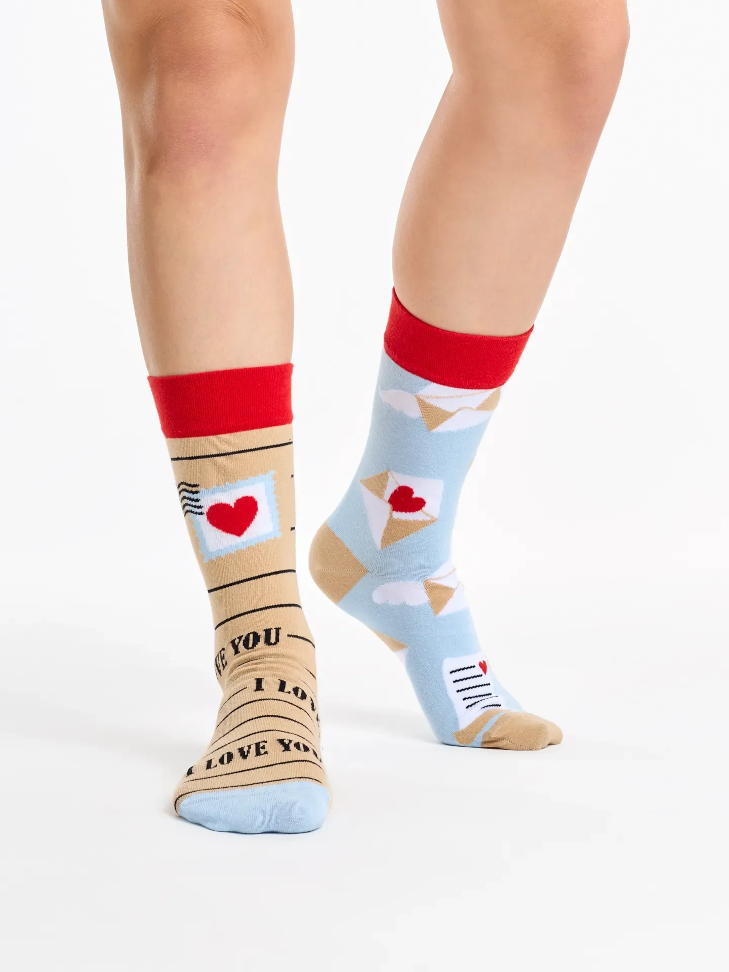 Lustige Socken Liebespost - Image 3