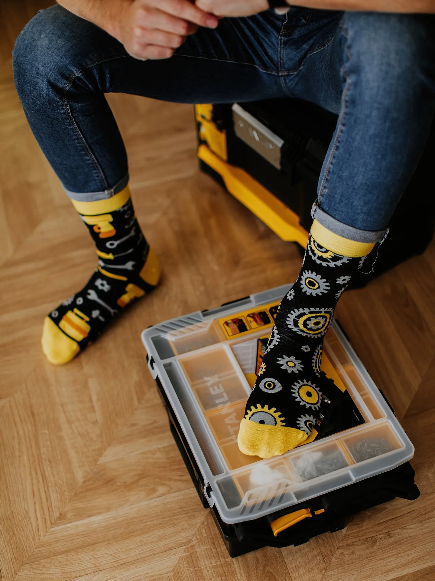 Lustige Socken Mechaniker - Image 4