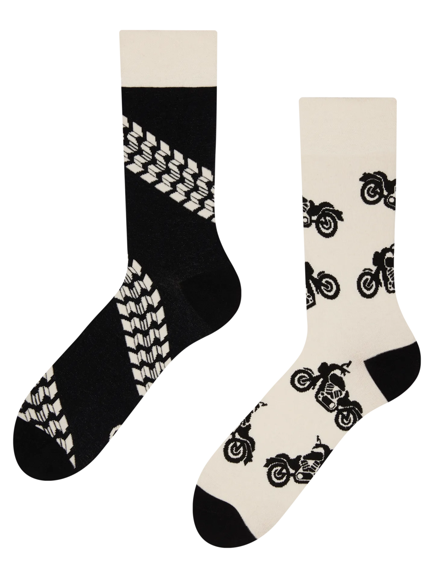 Lustige Socken Motorrad