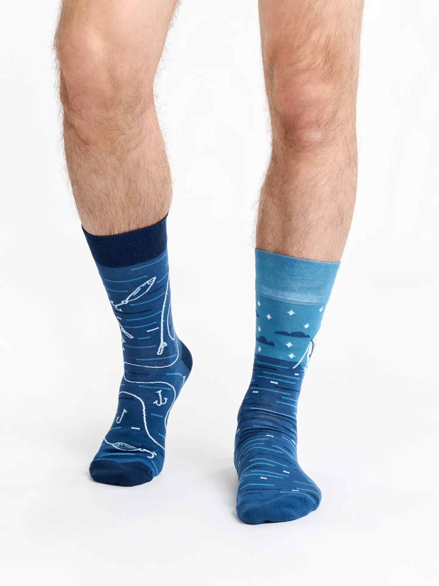 Lustige Socken Nachtfischer - Image 2