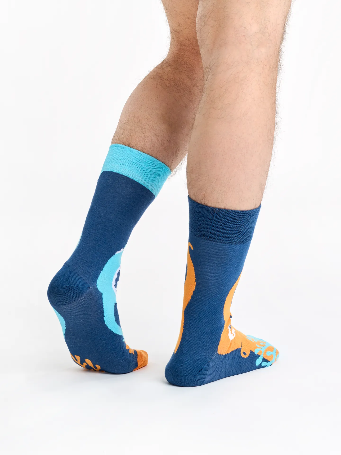 Lustige Socken Tintenfisch - Image 3