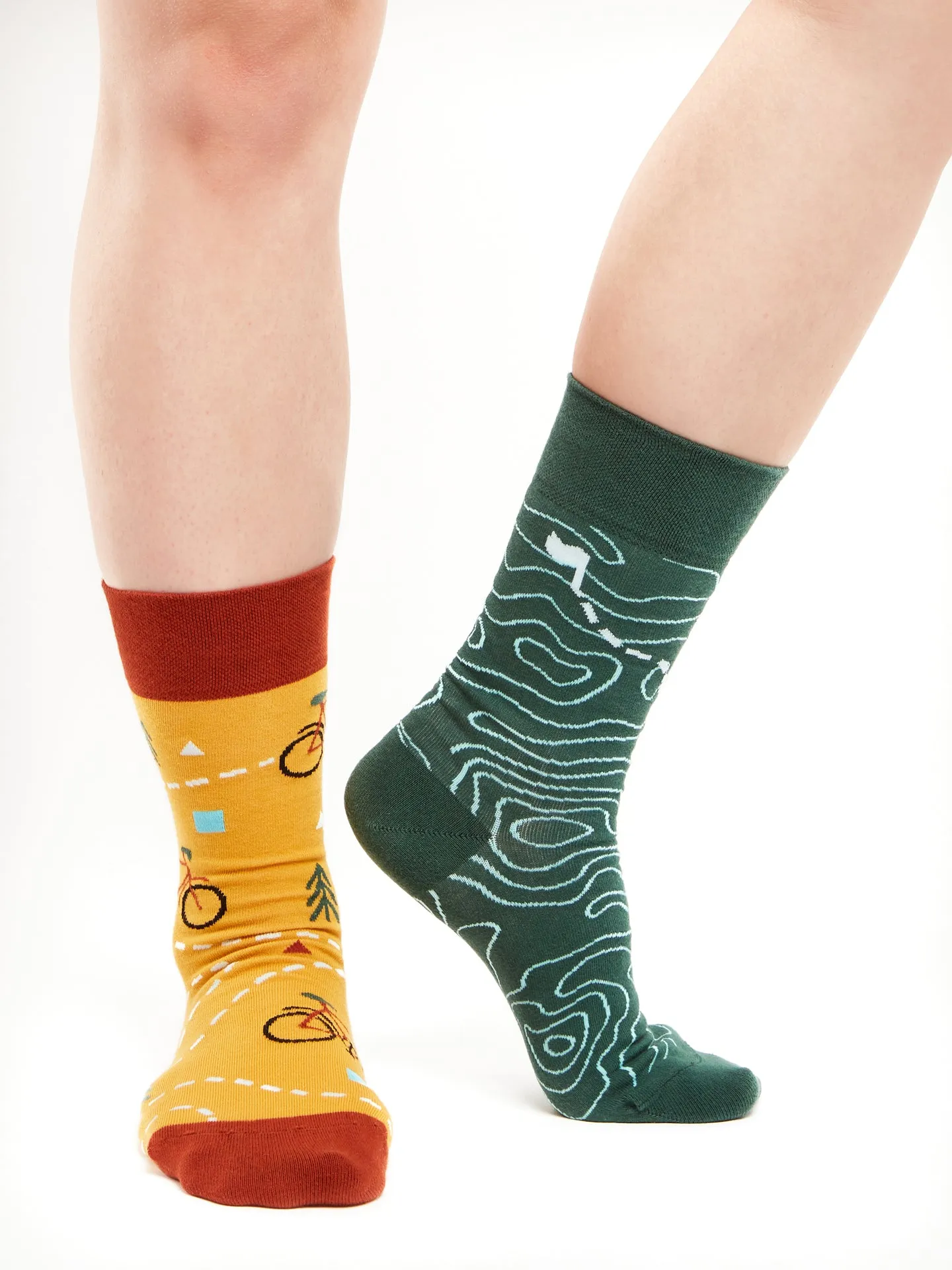 Lustige Socken Auf der Strecke - Image 2
