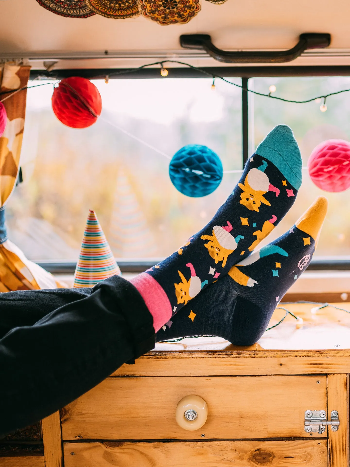 Lustige Socken Party-Hamster - Image 5