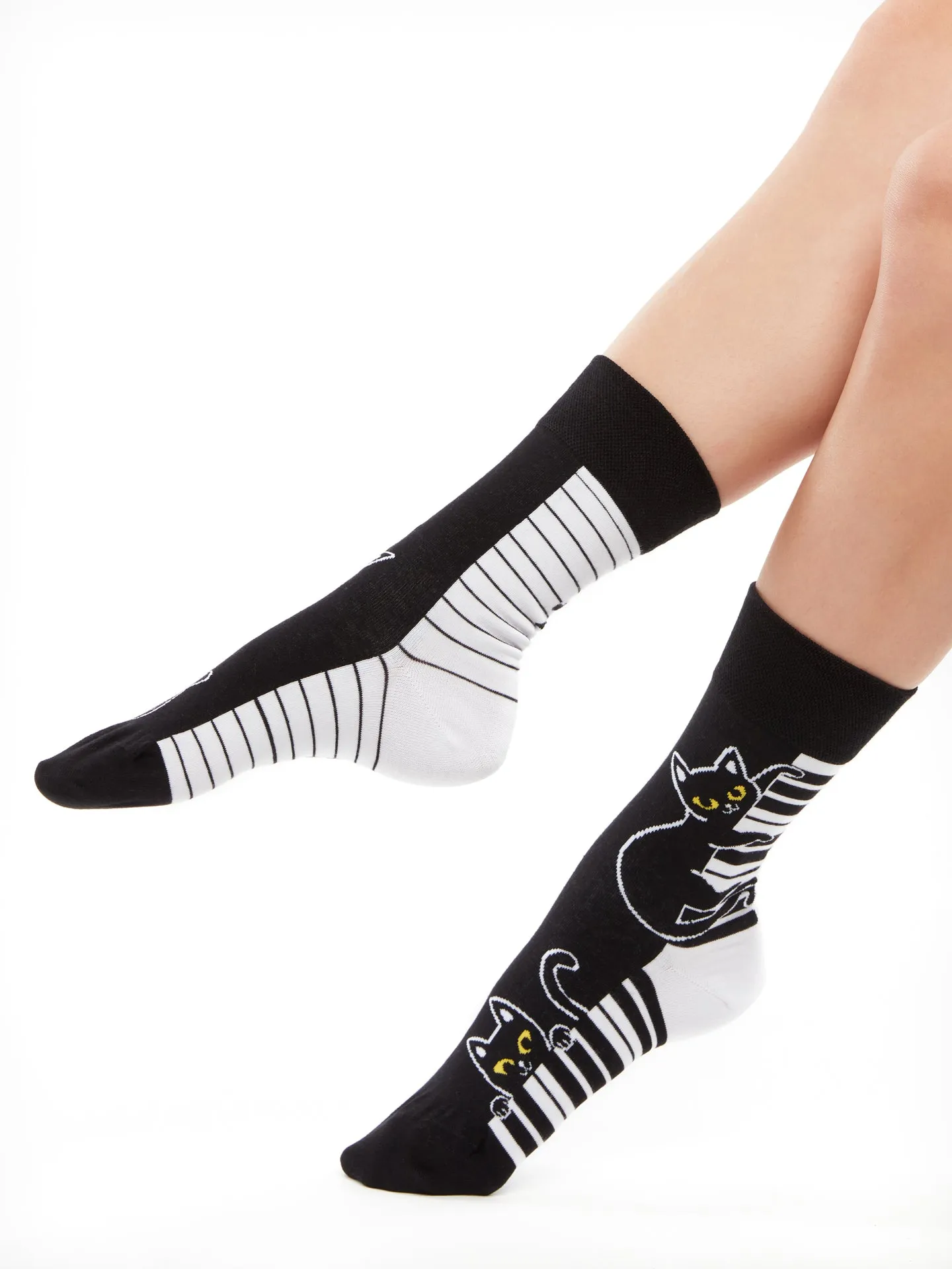 Lustige Socken Piano-Katze - Image 2
