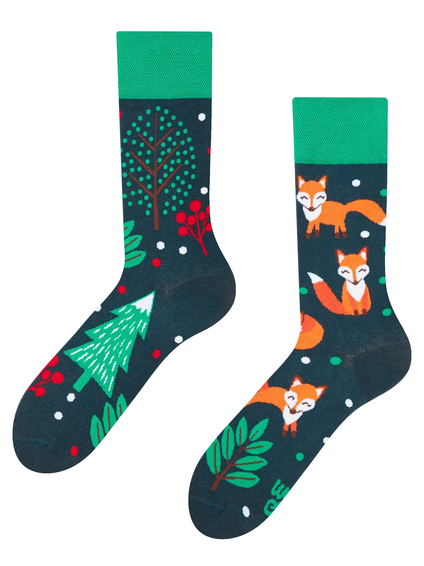 Lustige Socken Rotfuchs