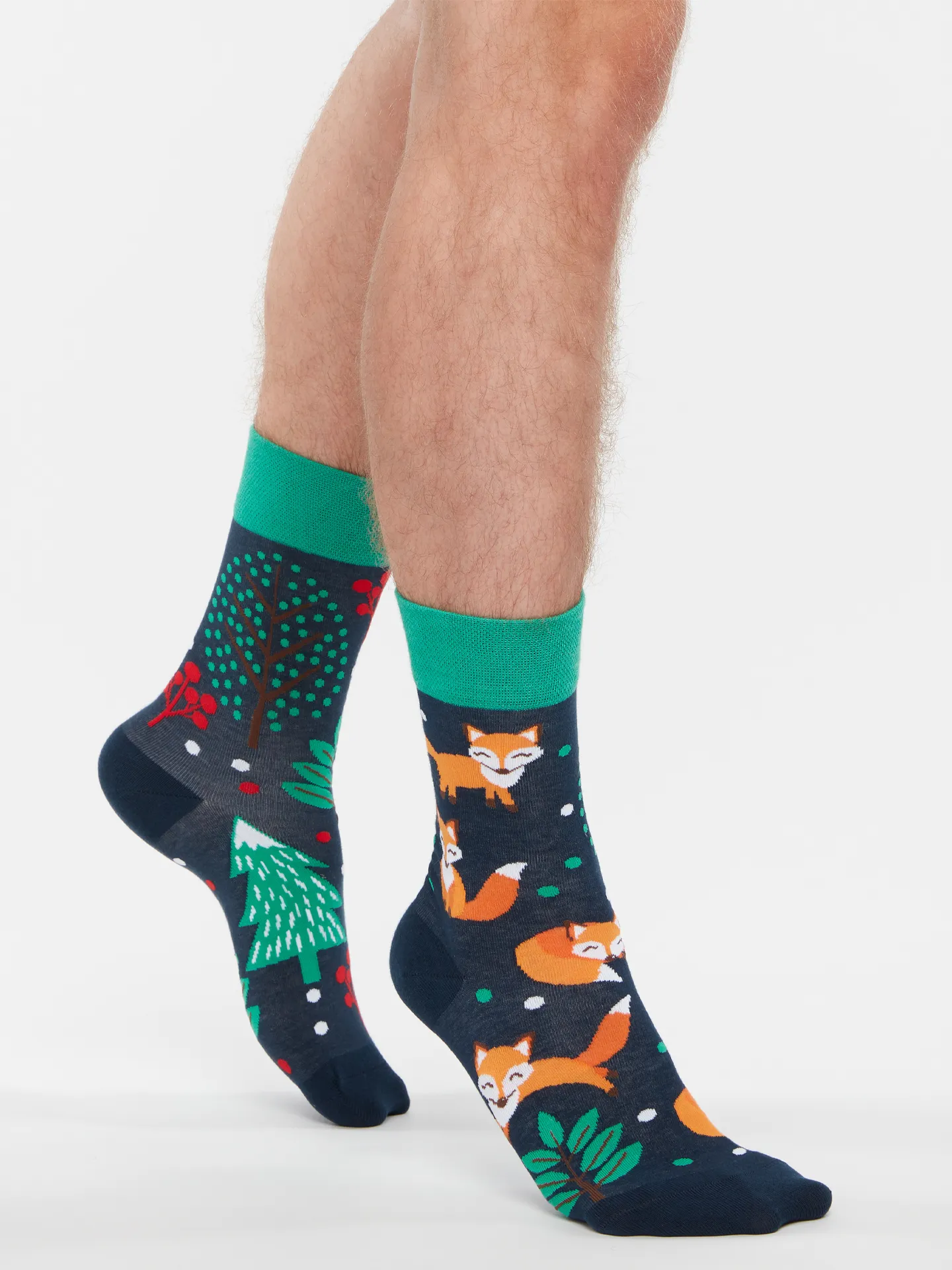 Lustige Socken Rotfuchs - Image 2