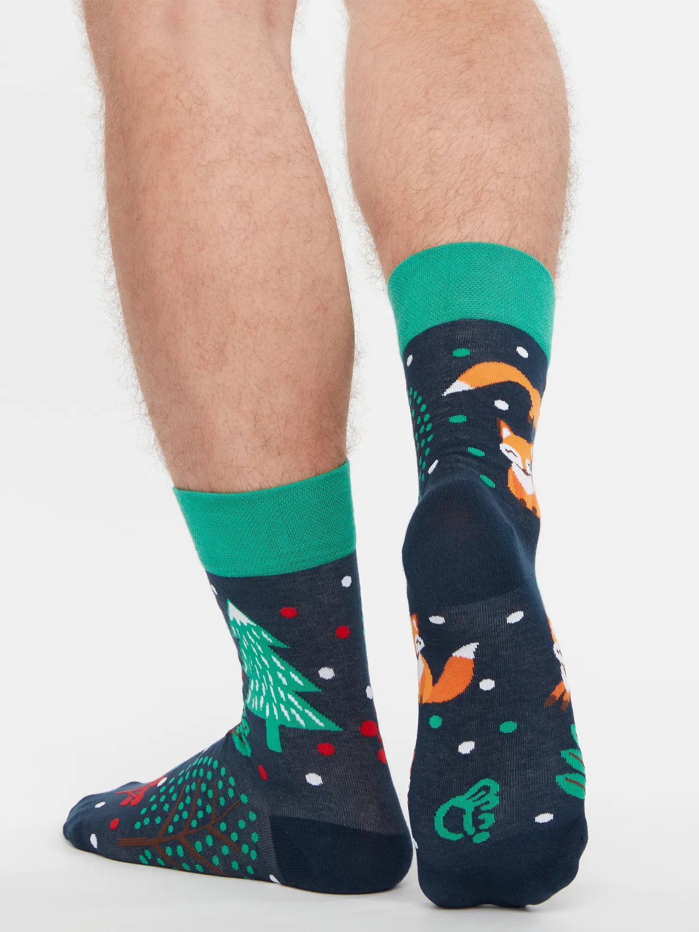Lustige Socken Rotfuchs - Image 3