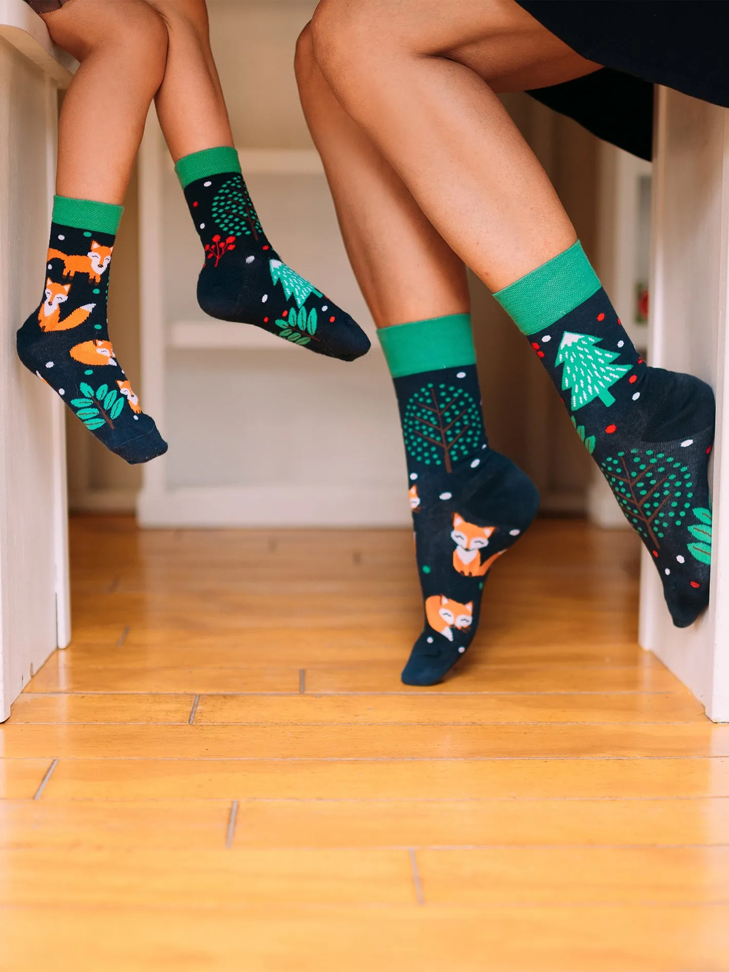 Lustige Kindersocken Rotfuchs - Image 4
