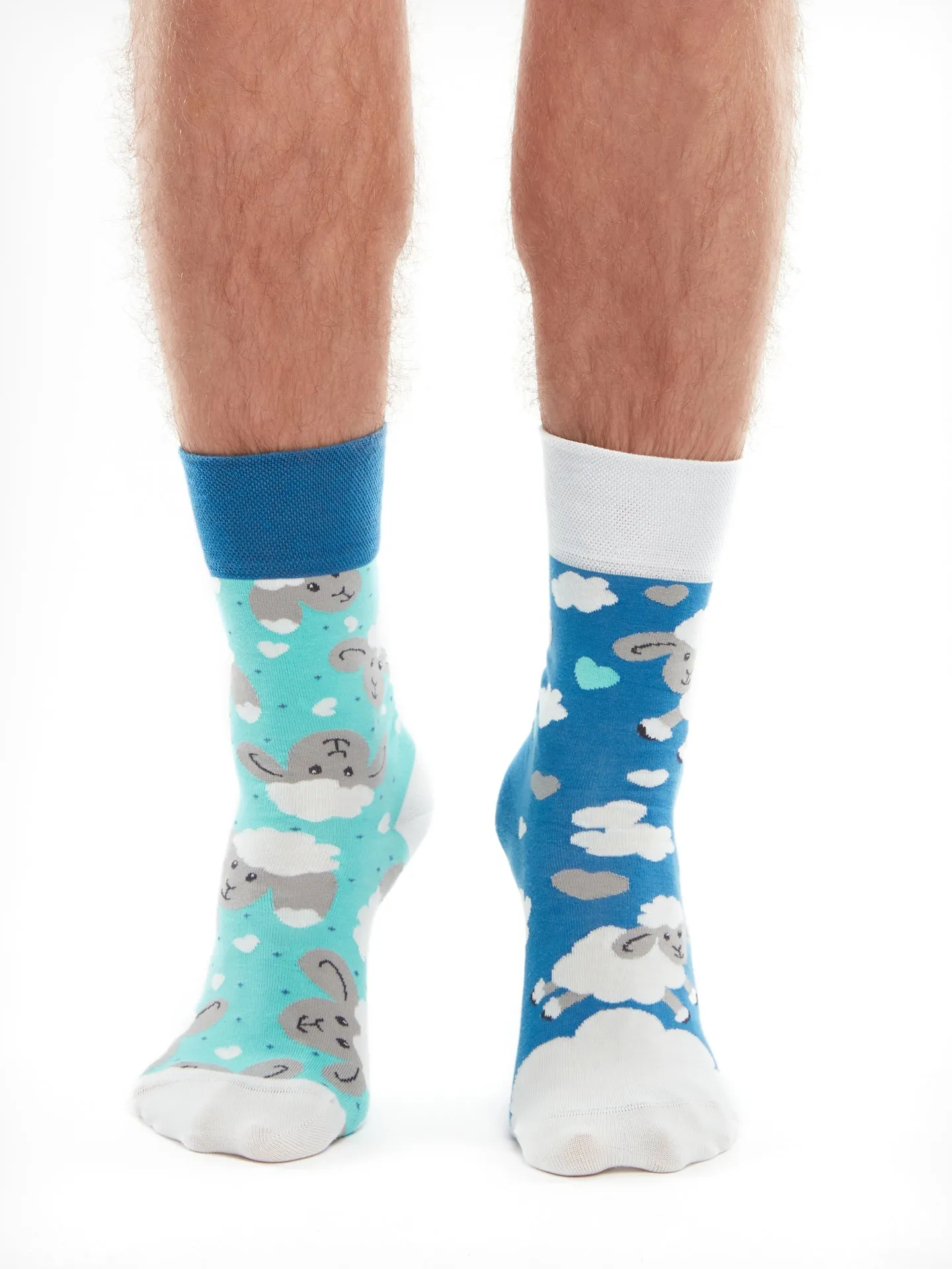 Lustige Socken - Schafe und Wolken - Image 2
