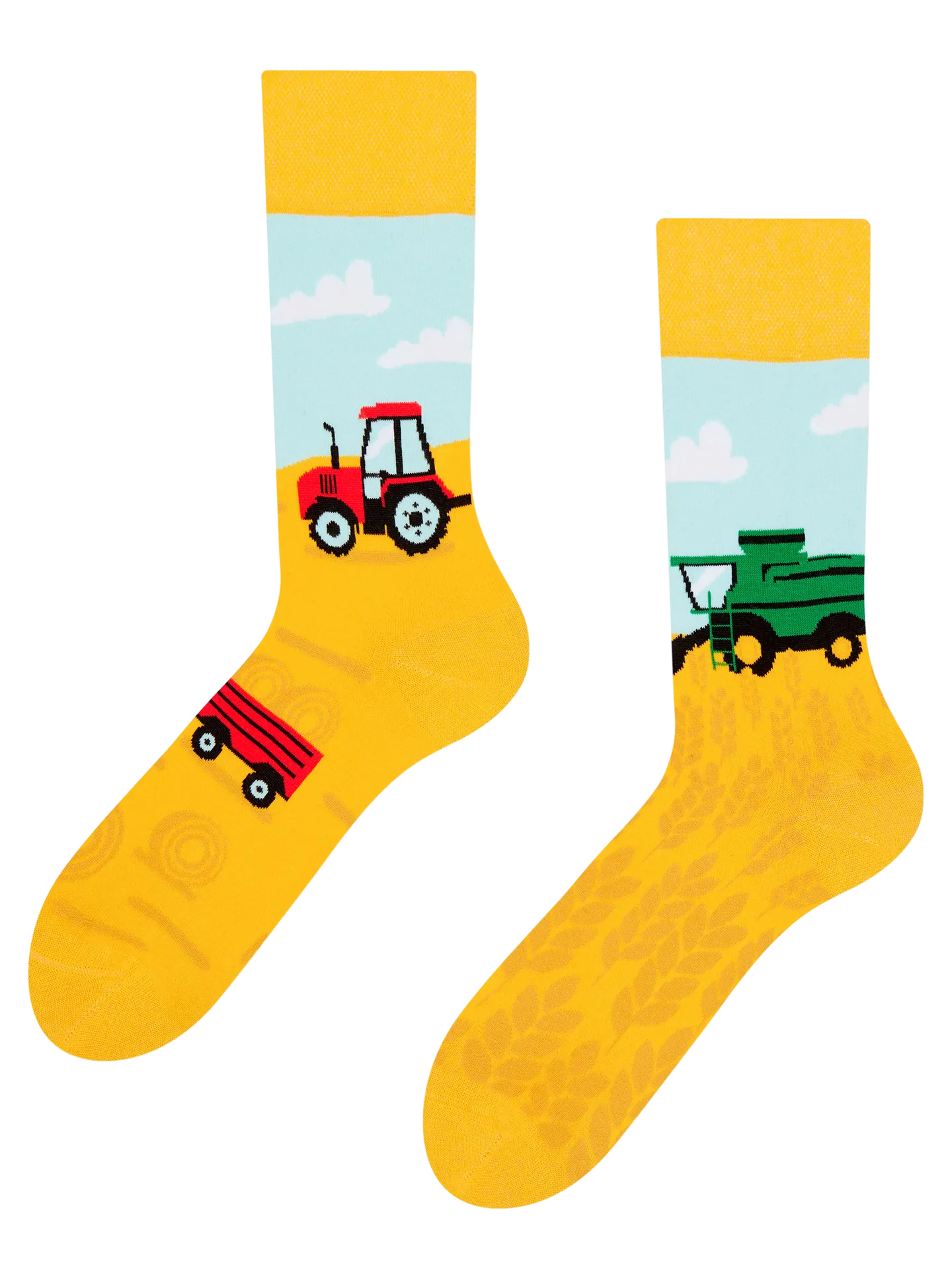 Lustige Socken Traktor