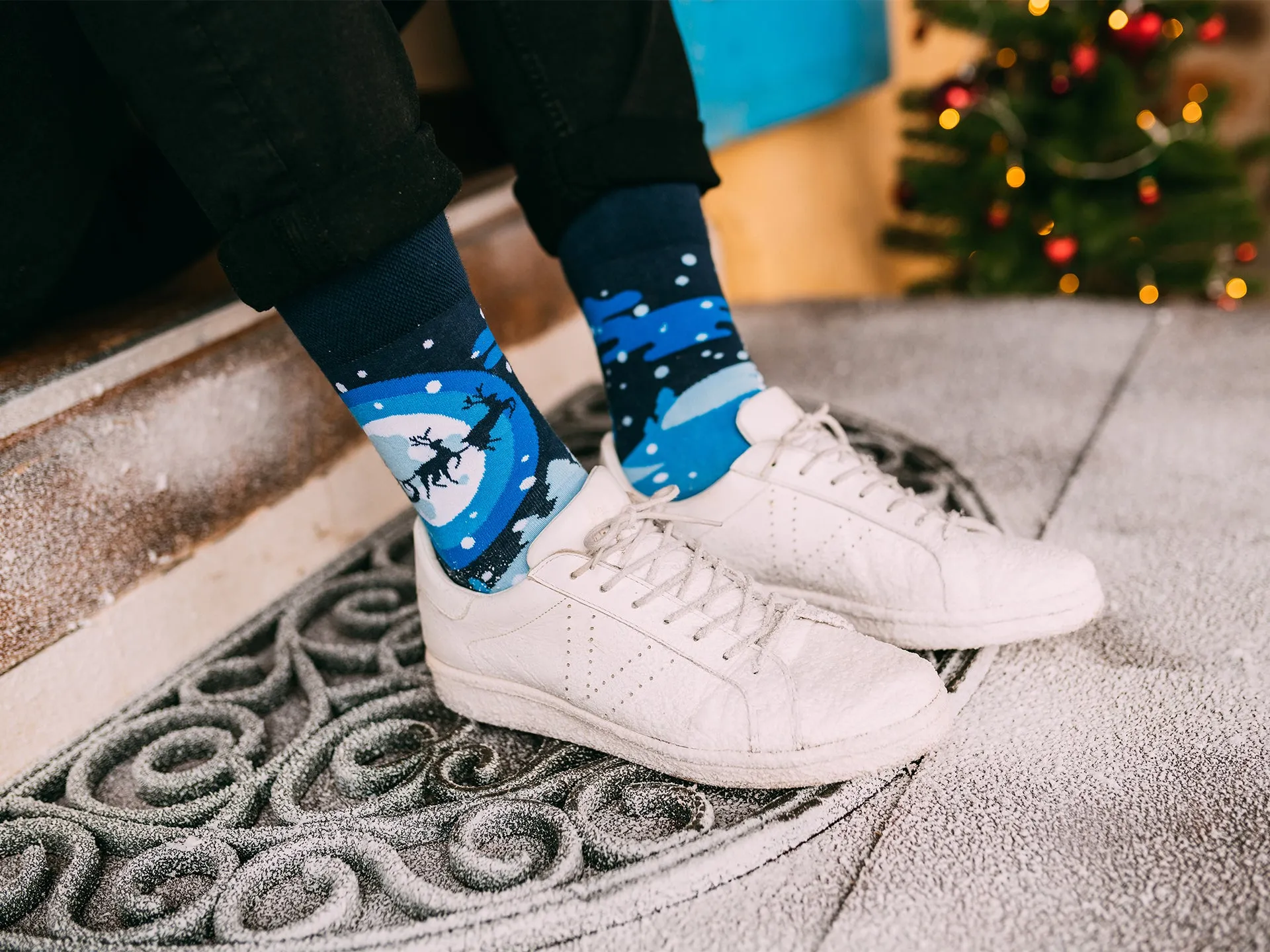 Lustige Socken Winter - Image 4
