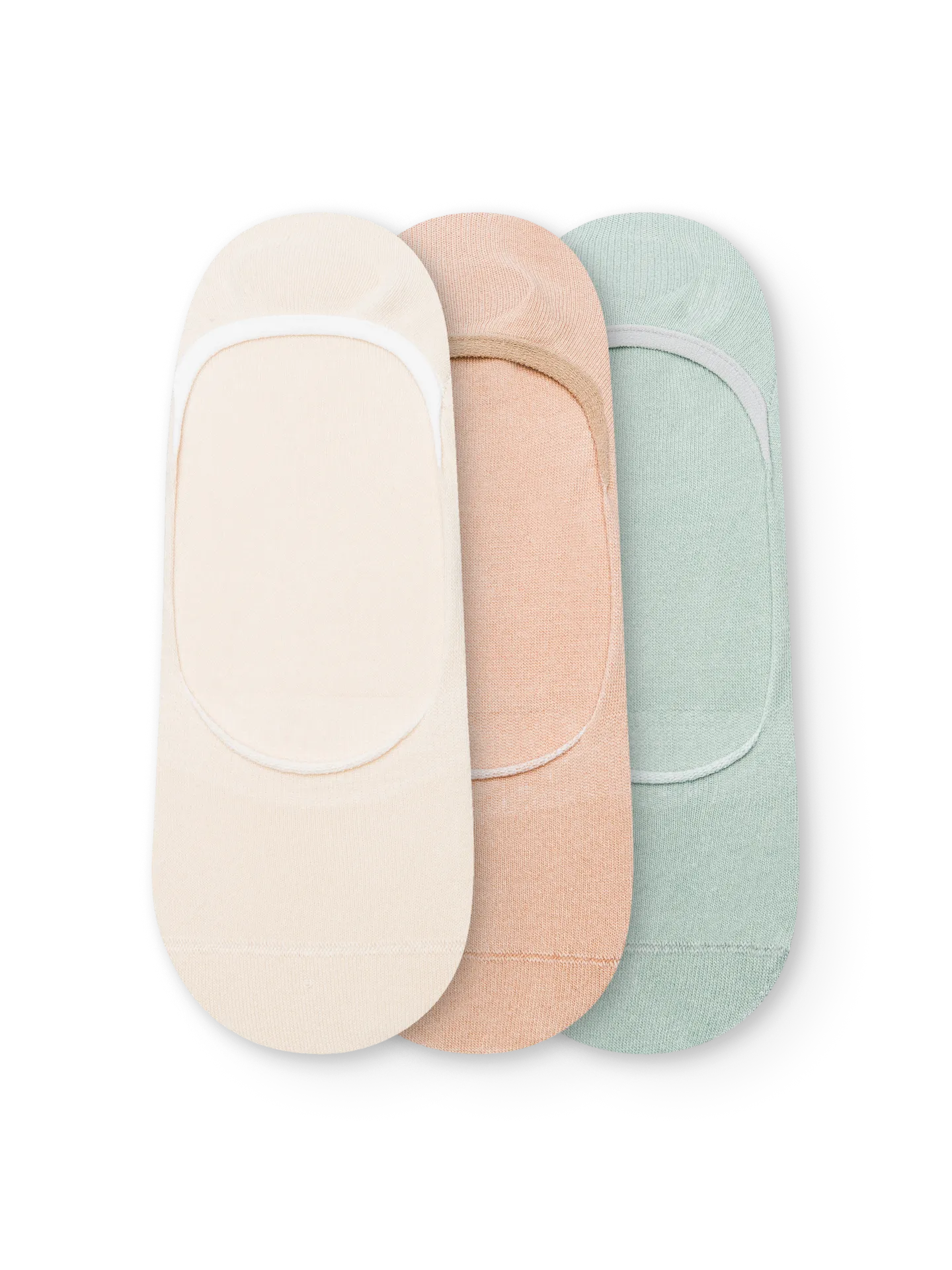Sandstrand Klassische No-Show-Socken 3er-Pack