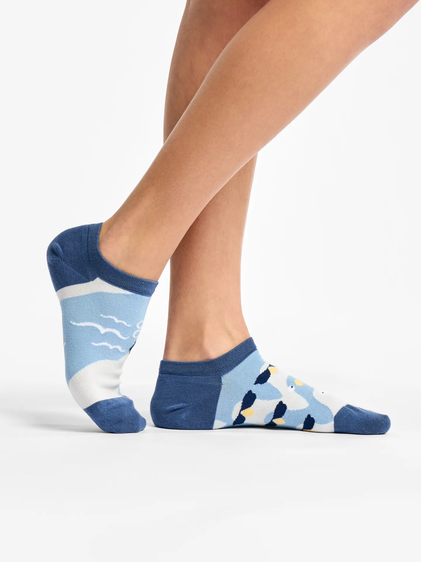 Lustige Sneakersocken Coole Tauben - Image 3