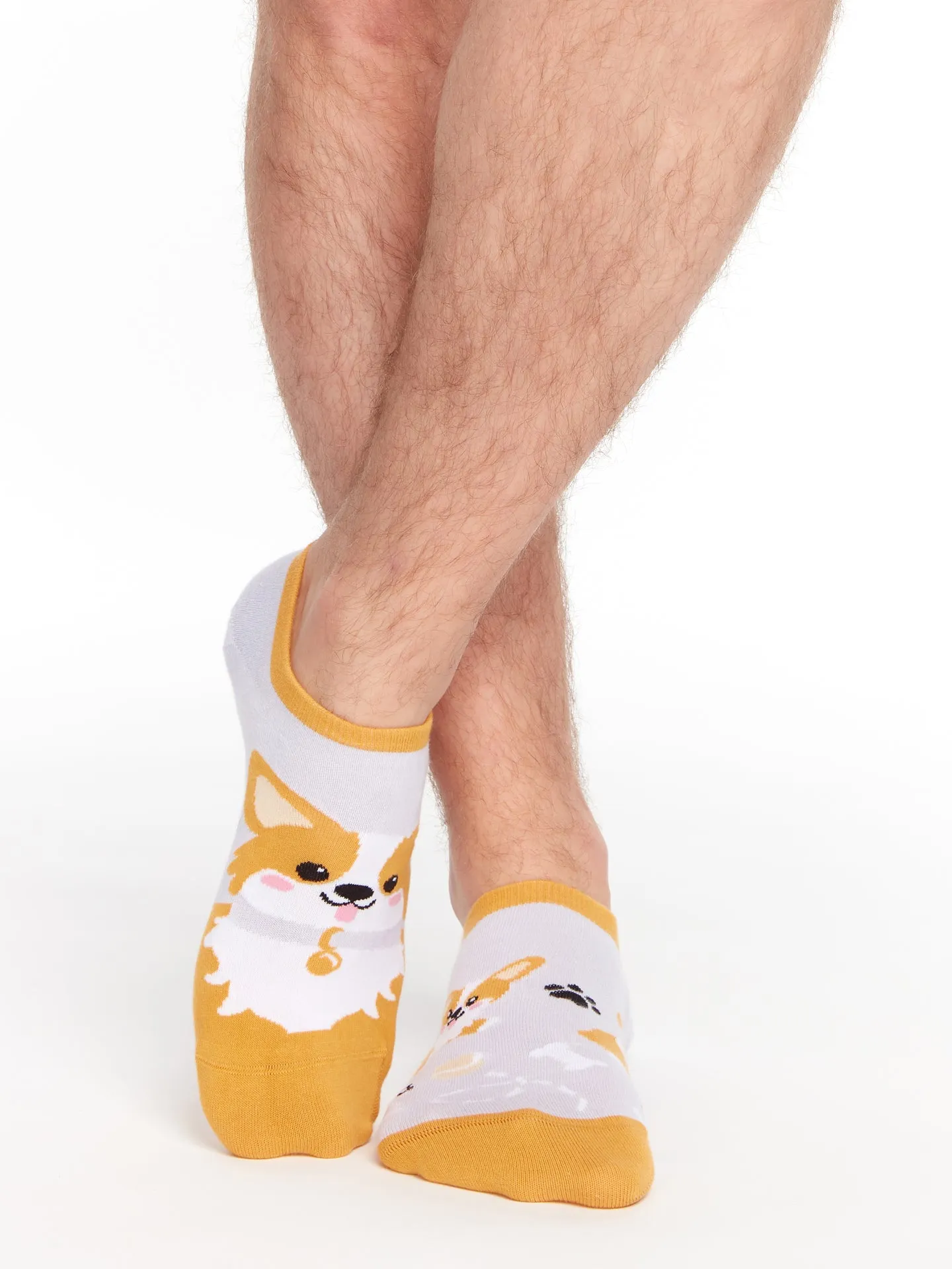 Lustige Sneakersocken Corgi-Hund - Image 2