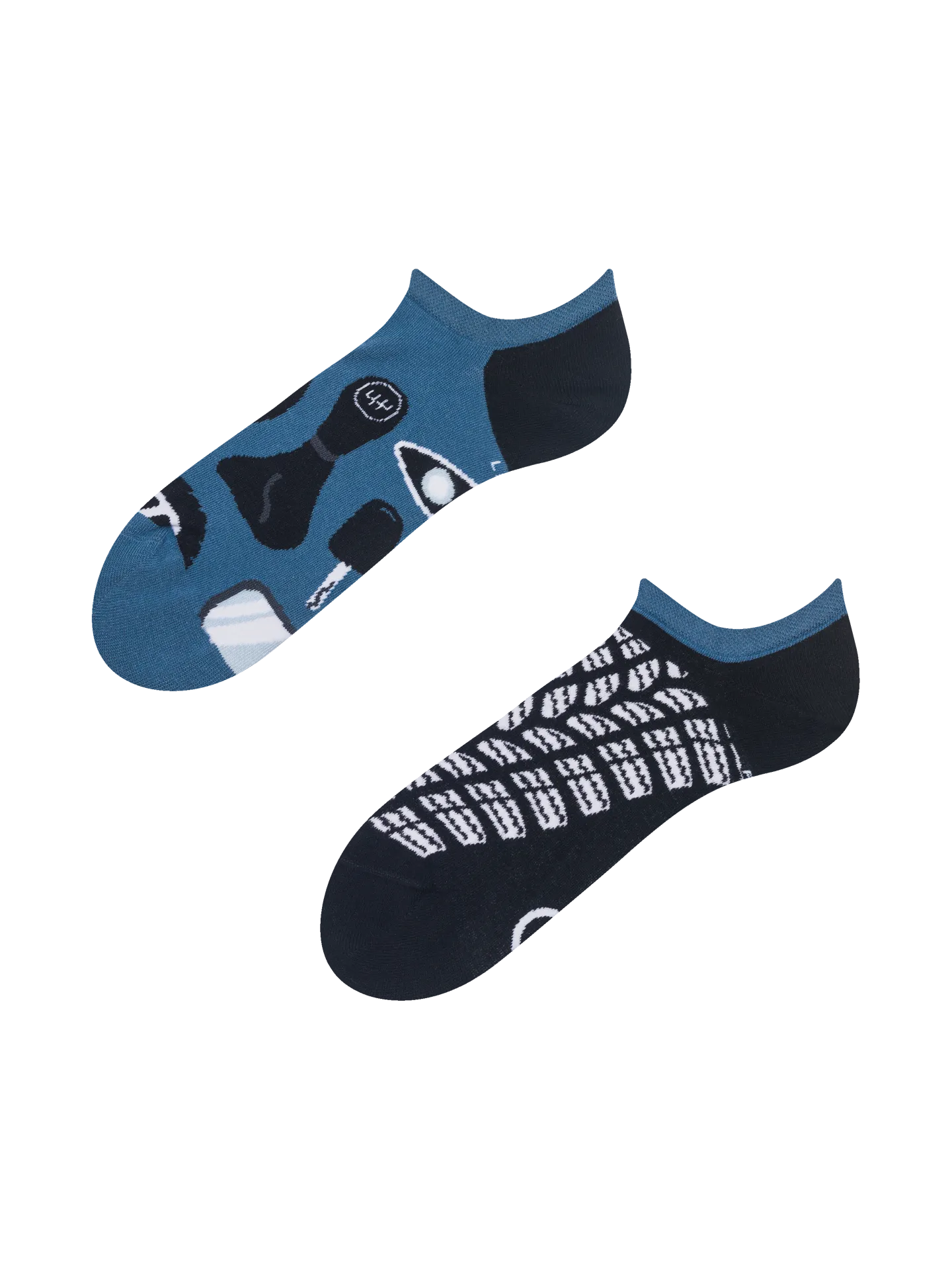 Lustige Sneakersocken Fahrer