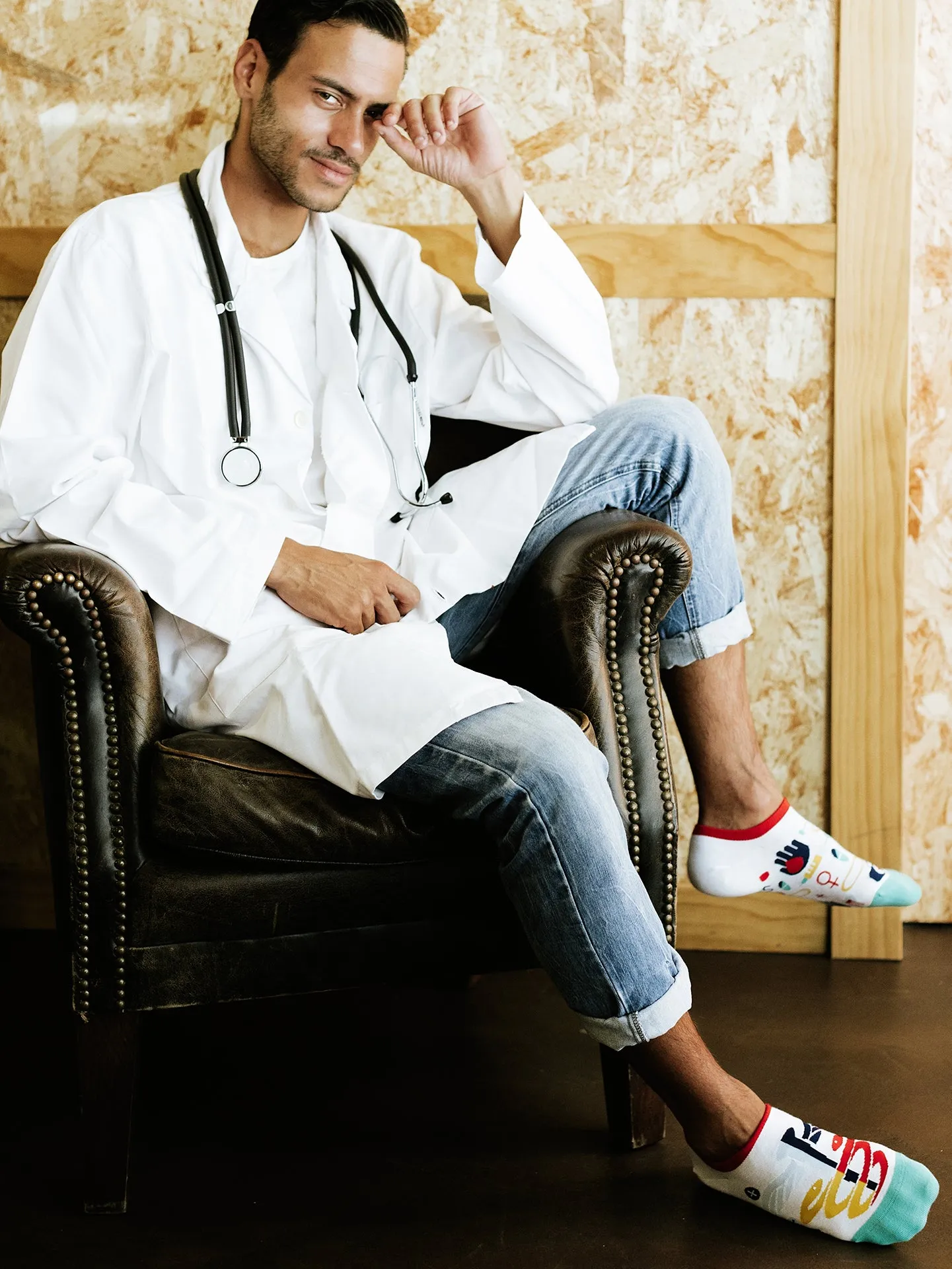 Lustige Sneakersocken Gesundheit - Image 4