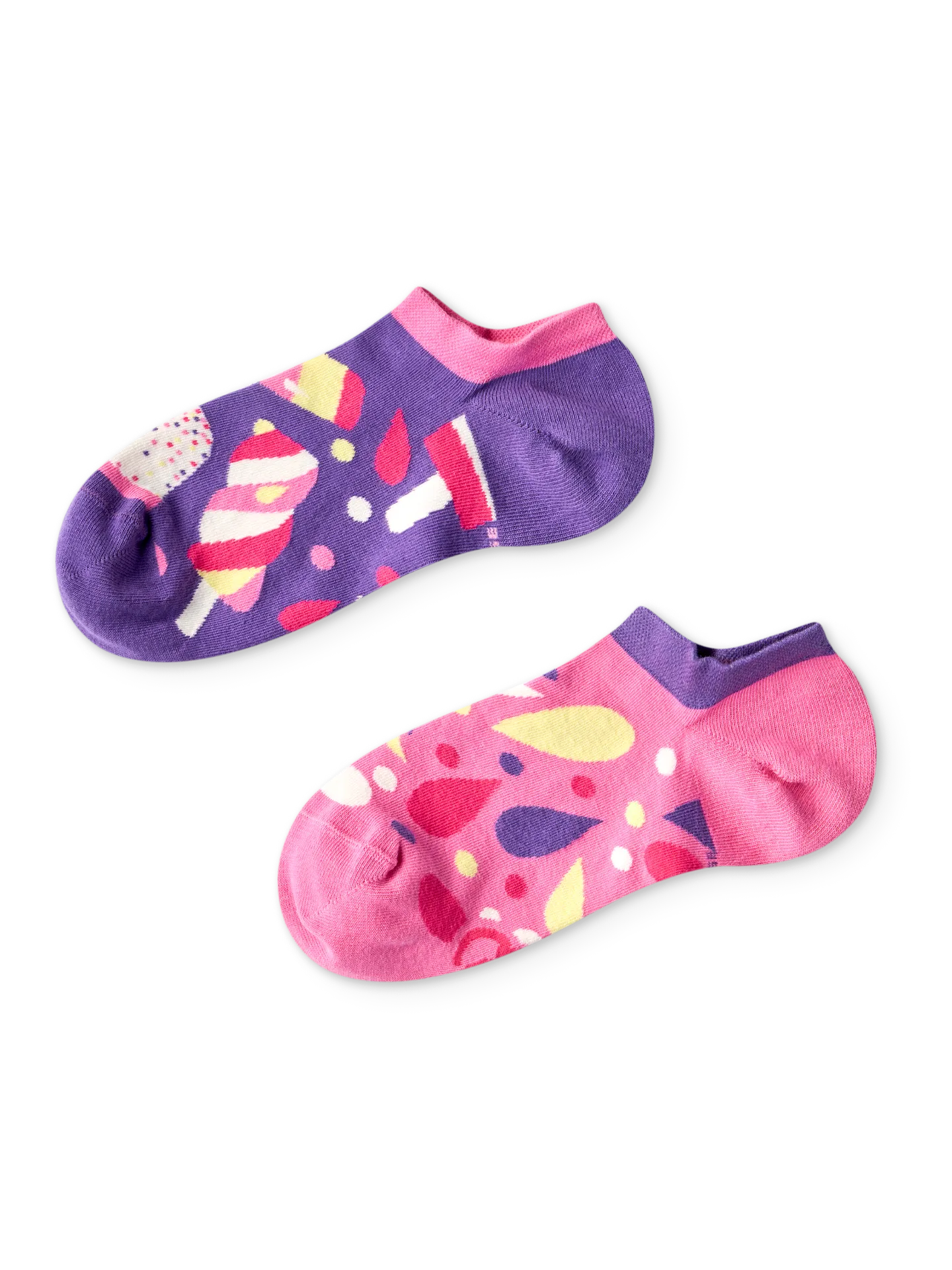 Lustige Sneakersocken Eis am Stiel
