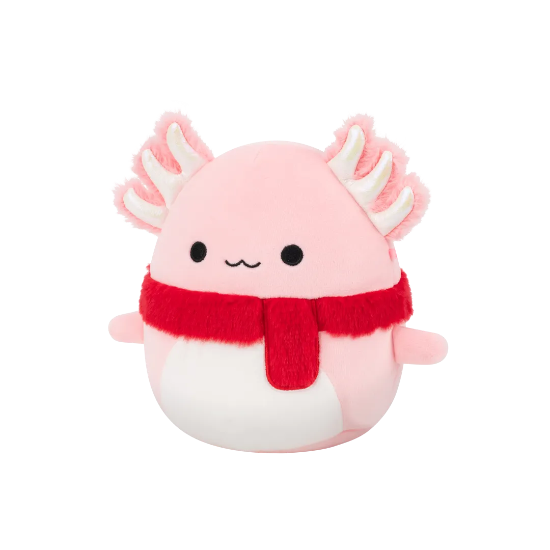 Squishmallows Archie der rosa Axolotl mit flauschigem Schal, 30 cm - Image 2