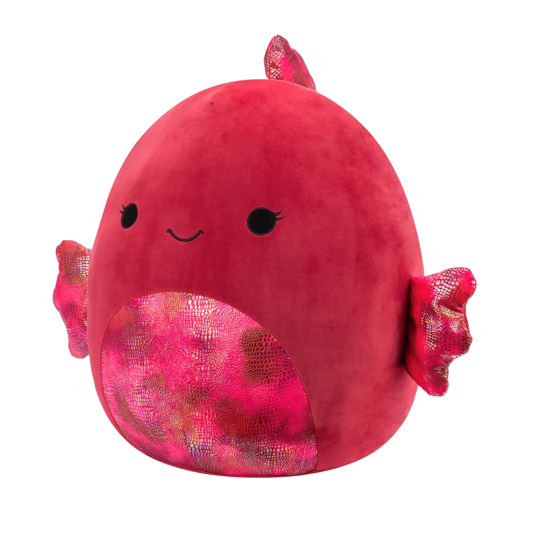 Squishmallows Barella der himbeerfarbene Betta-Fisch, 40 cm - Image 2
