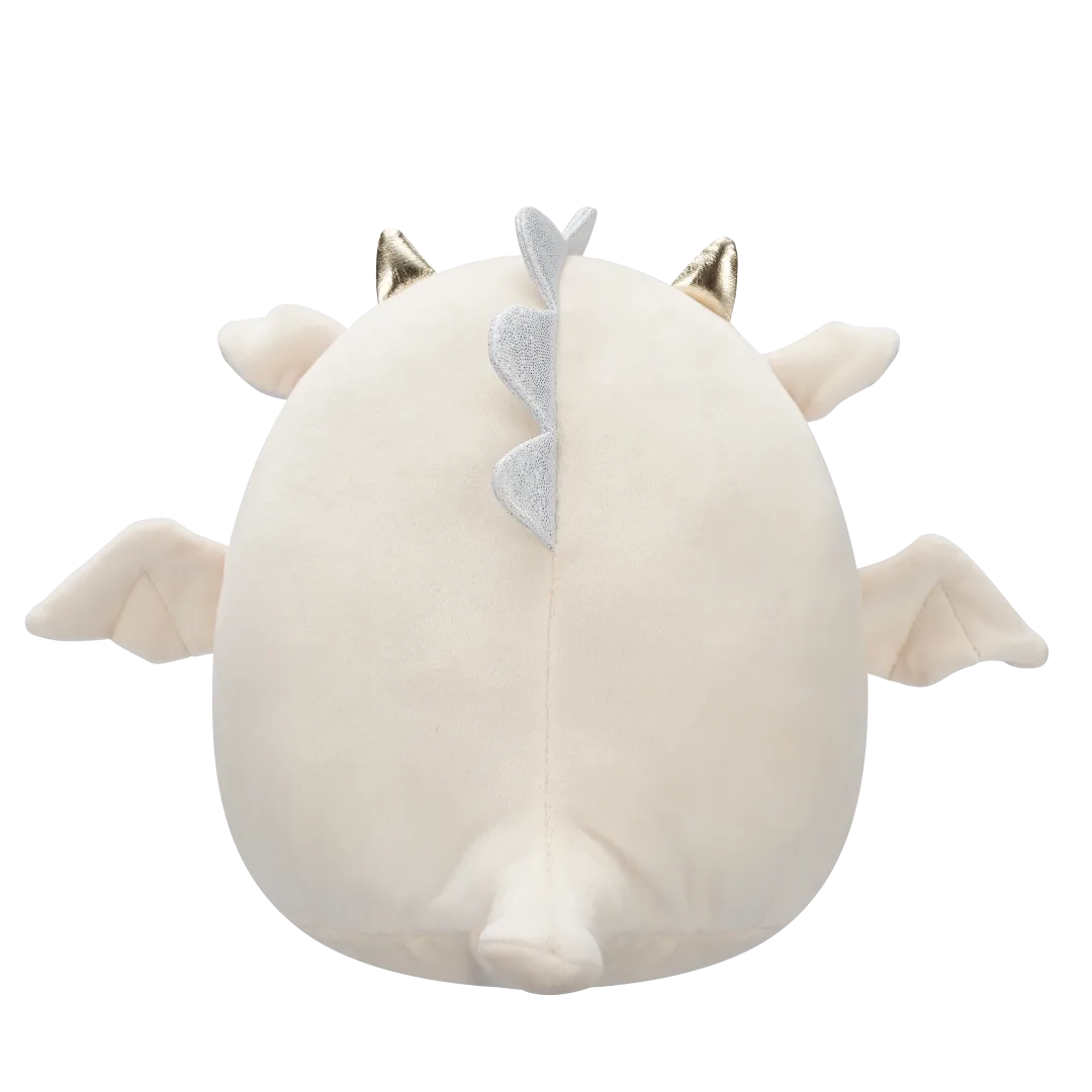 Squishmallows Buck der Creme- und Pfirsichdrache mit flauschigem Bauch, 20 cm - Image 4